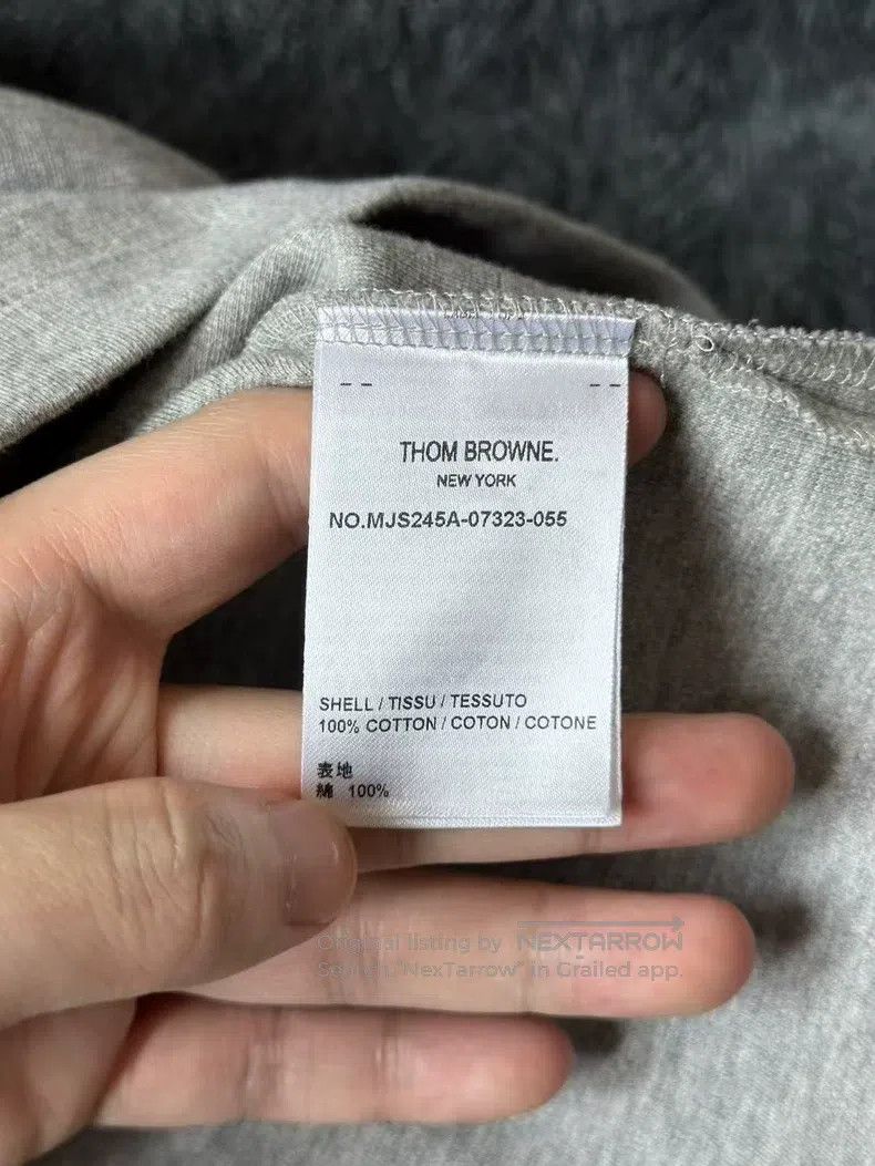 Thom Browne Thom Browne Gray Long Sleeve Size US L / EU 52-54 / 3 - 4 Thumbnail