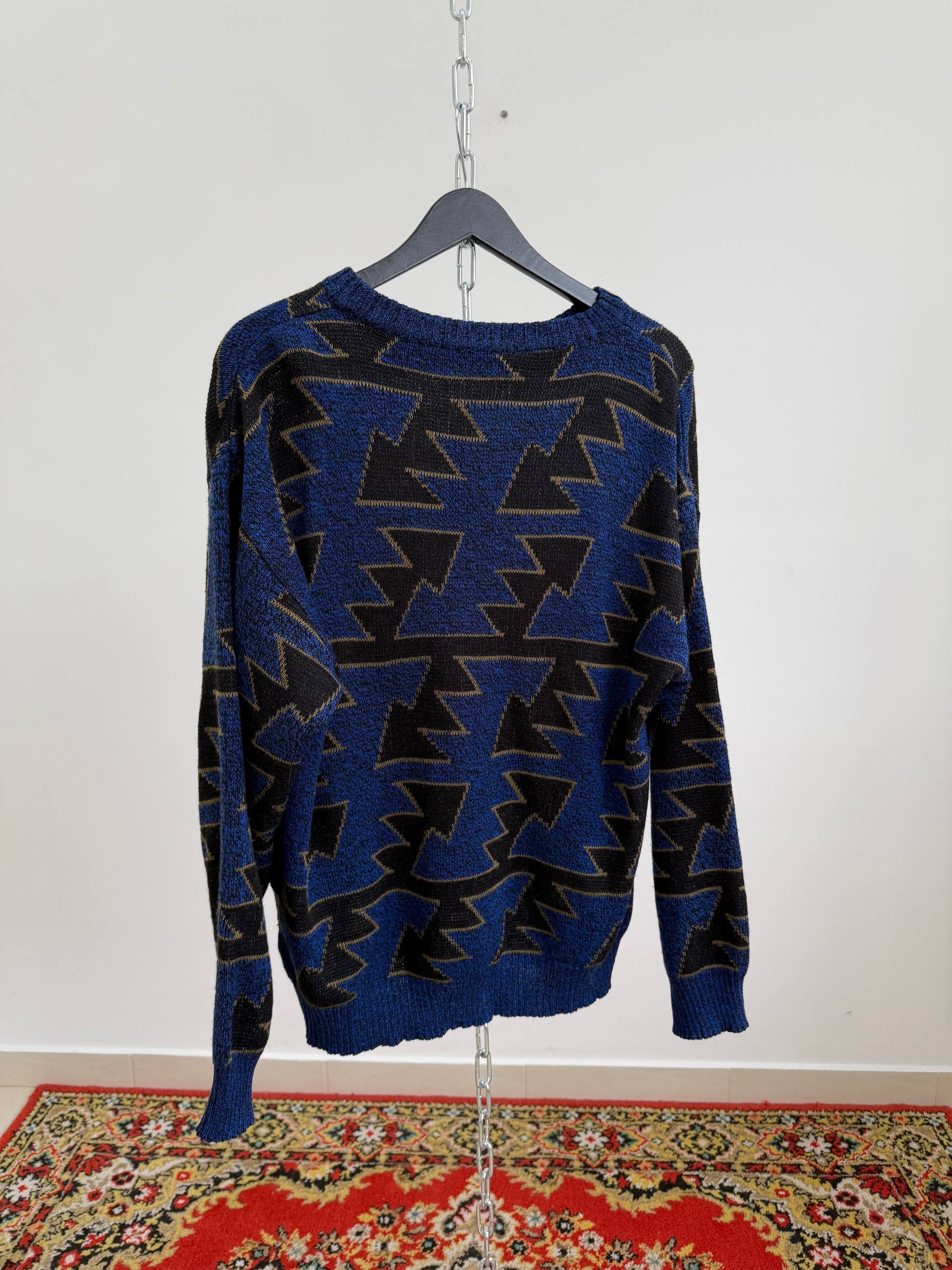 Hysteric Glamour VINTAGE BOXY ARCHIVE EAGLE BLACK SWEATER CREWNECK Size US M / EU 48-50 / 2 - 7 Thumbnail