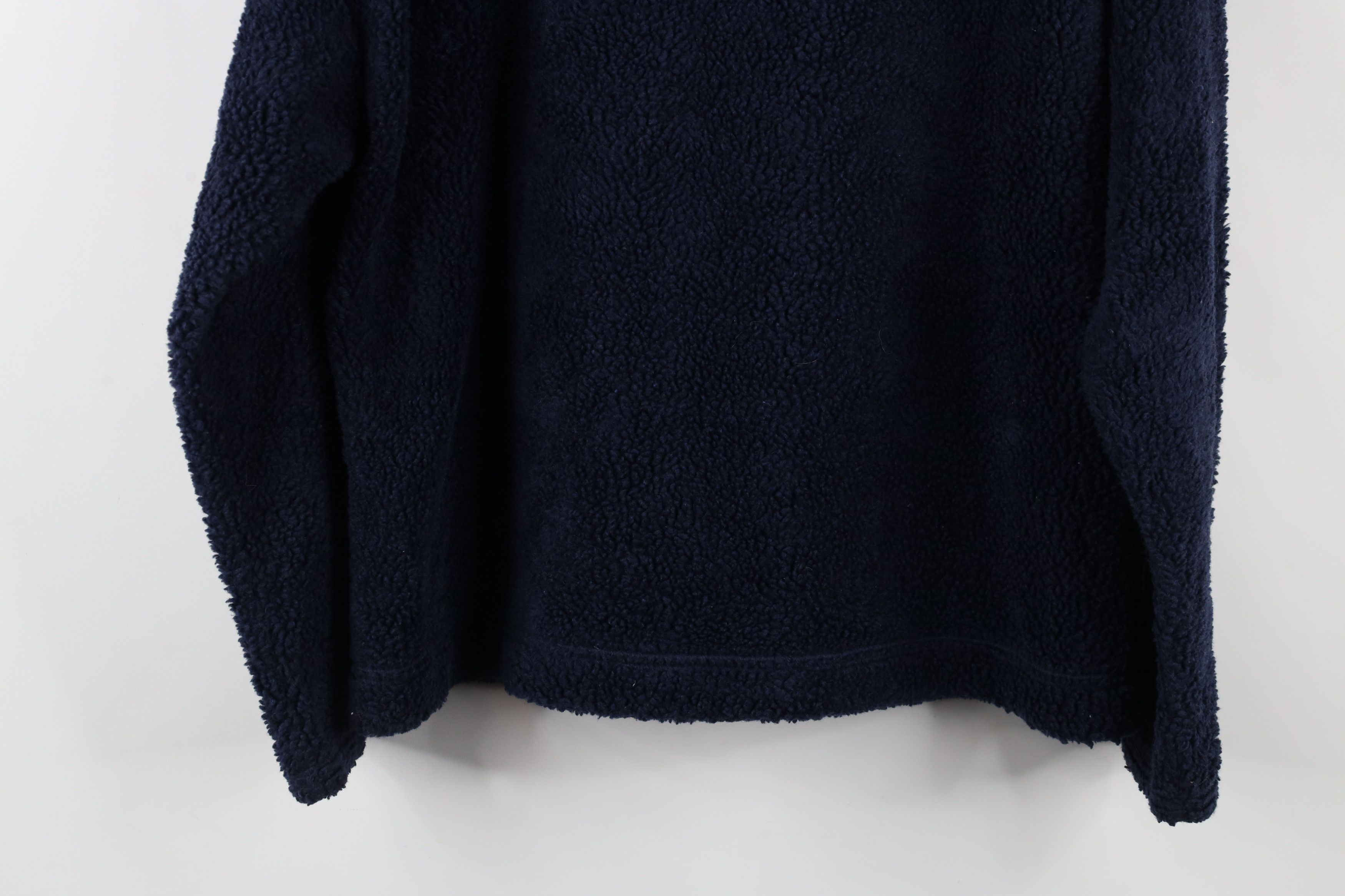 J.Crew × Vintage Vintage J Crew Deep Pile Fleece Half Zip Pullover Sweater Size M / US 6-8 / IT 42-44 - 11 Thumbnail