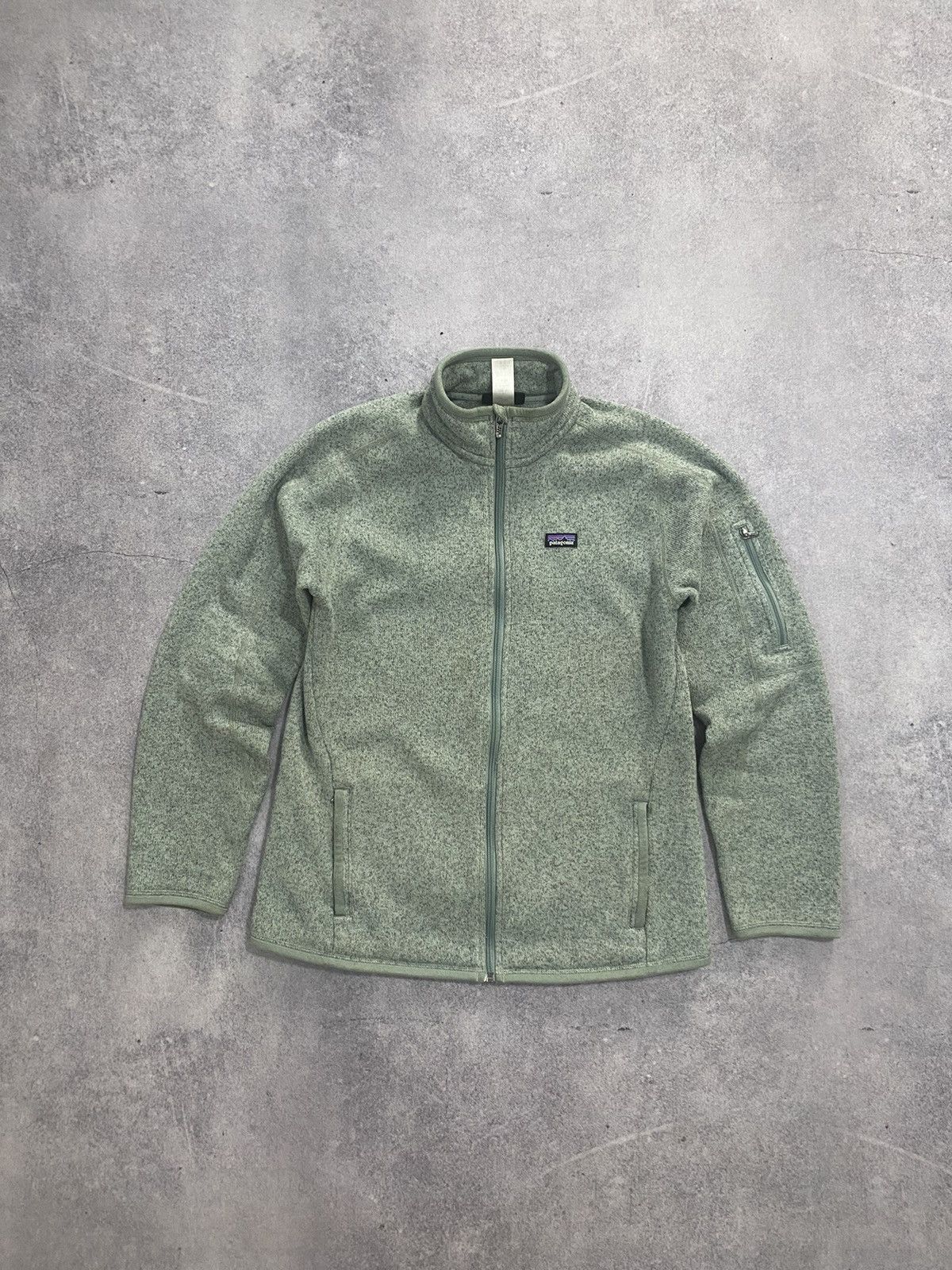 Patagonia × Vintage Vintage Patagonia Better Sweater Fleece Jacket Full Zip Size L / US 10 / IT 46 - 1 Thumbnail