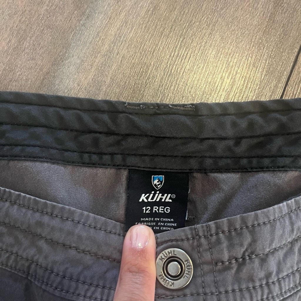 Kuhl Kuhl Grey Athletic Cargo Pants Women 12 Regular Size 30" / US 8 / IT 44 - 3 Thumbnail
