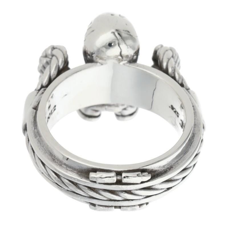 Chrome Hearts US10-10.5 Chrome Hearts Foti Harris Cable Ring 21 Size ONE SIZE - 2 Thumbnail