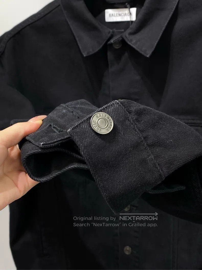 Balenciaga Balenciaga Denim jacket Size XXS / US 00 / IT 34 - 4 Thumbnail