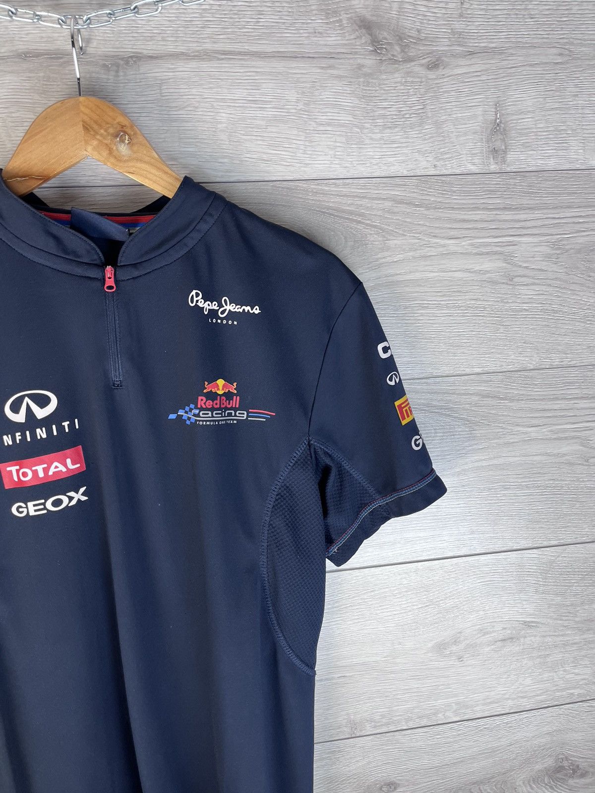 Red Bull Pepe Jeans Red Bull Racing Jersey Infiniti Formula One Navy Size US L / EU 52-54 / 3 - 4 Thumbnail