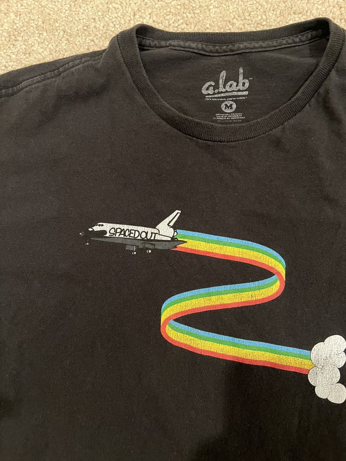 A.LAB Spaced out T Shirt Size US M / EU 48-50 / 2 - 2 Thumbnail