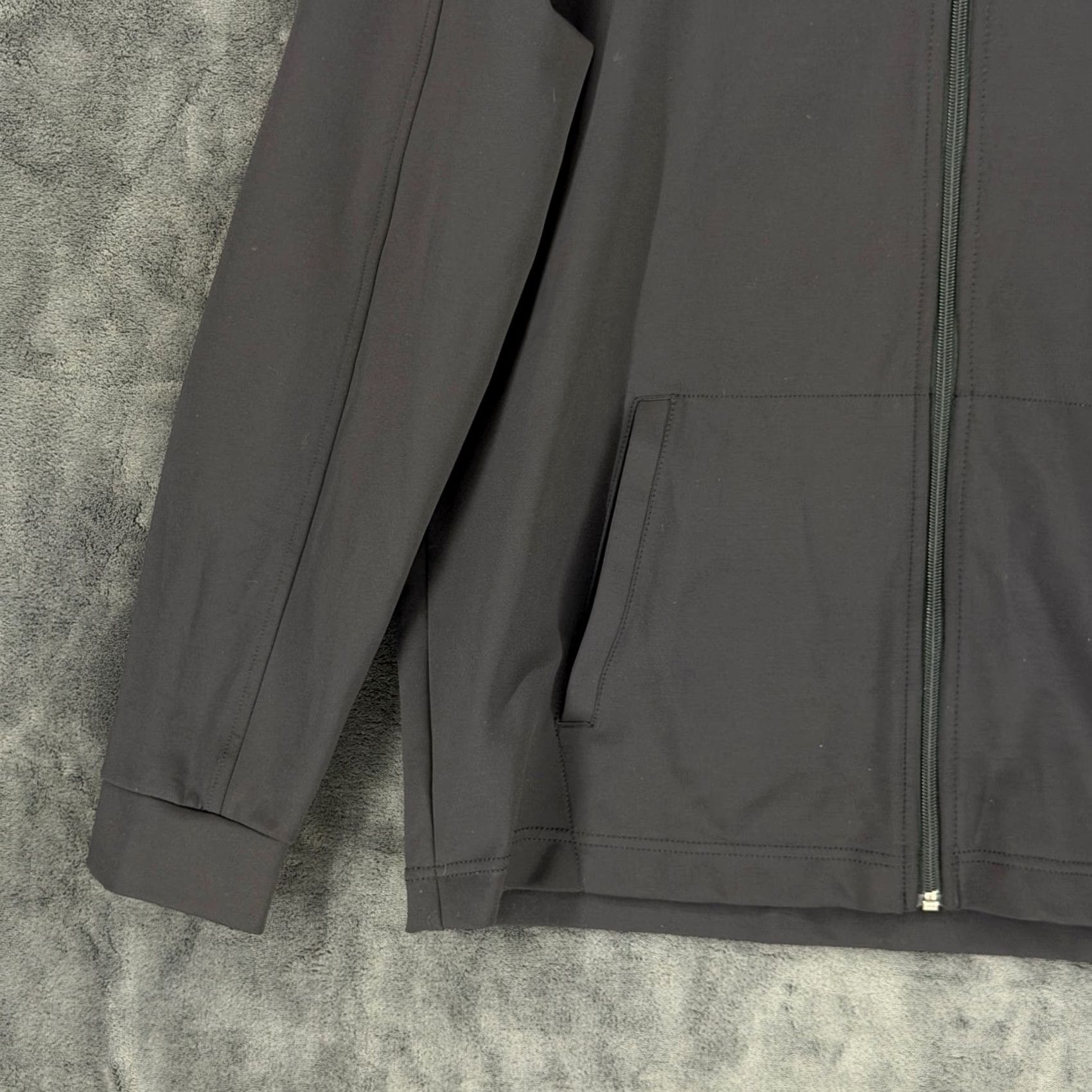 Rhone Rhone Reign Full Zip Hoodie Mens L Black Activewear Jacket 100535 HO21 Size US L / EU 52-54 / 3 - 3 Thumbnail