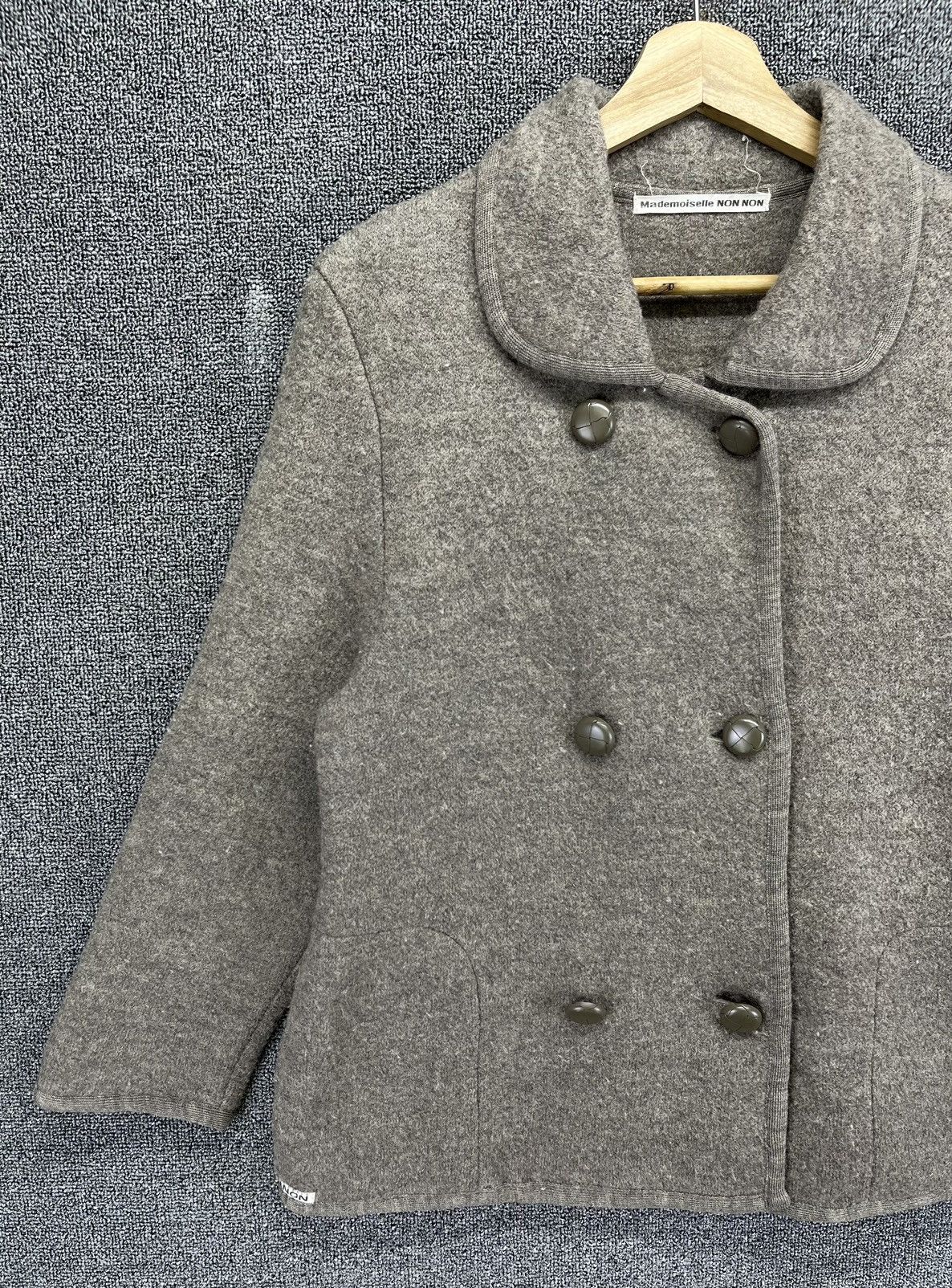 Issey Miyake Issey Miyake Mademoiselle Non Non Wool Cardigan Jacket Size M / US 6-8 / IT 42-44 - 2 Thumbnail