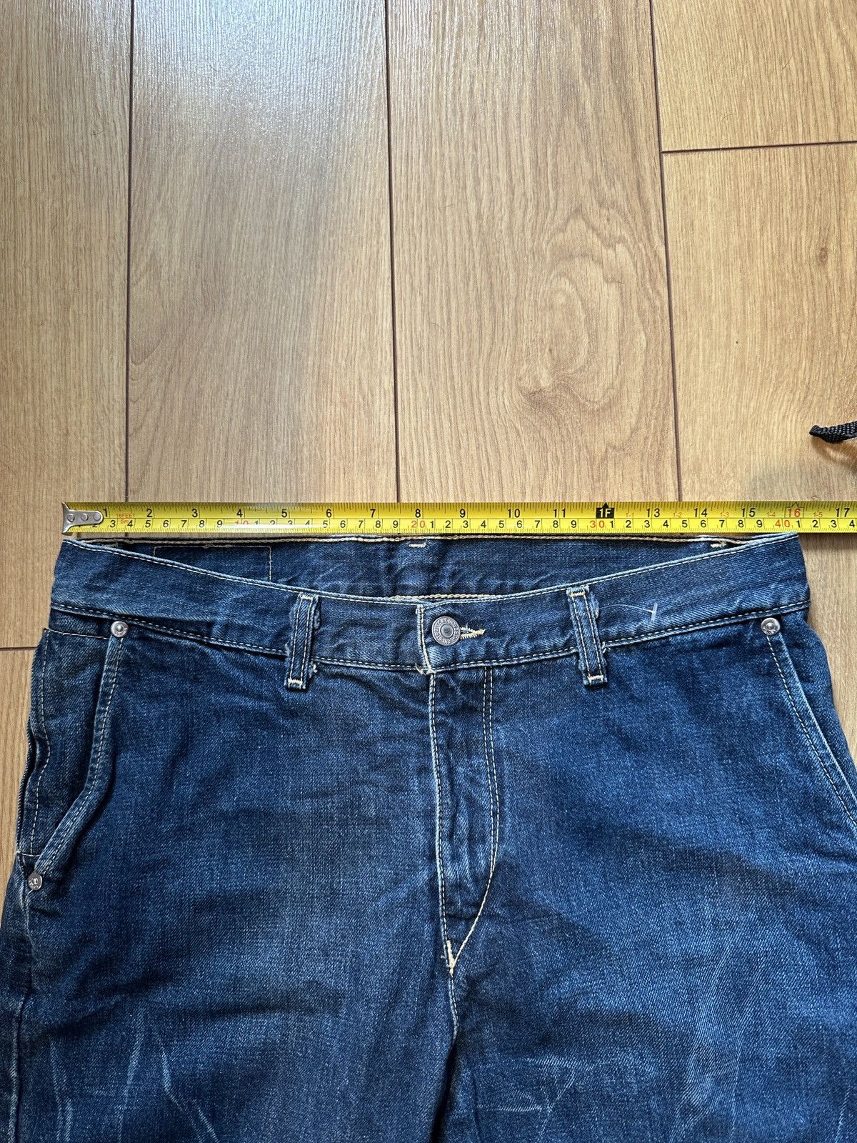 Levi's × Levi's Made & Crafted × Levi's Vintage Clothing Levi’s Engineered Vintage Y2K Jeans Blue Denim w31 L34 Size US 31 - 3 Thumbnail