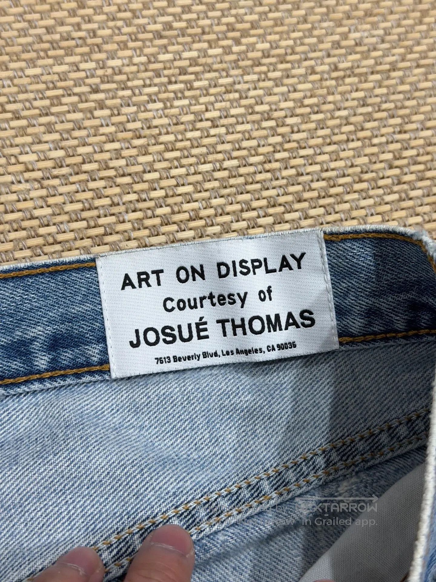 Gallery Dept. Gallery Dept 5001 Distressed Denim Jeans. Size US 32 / EU 48 - 6 Thumbnail