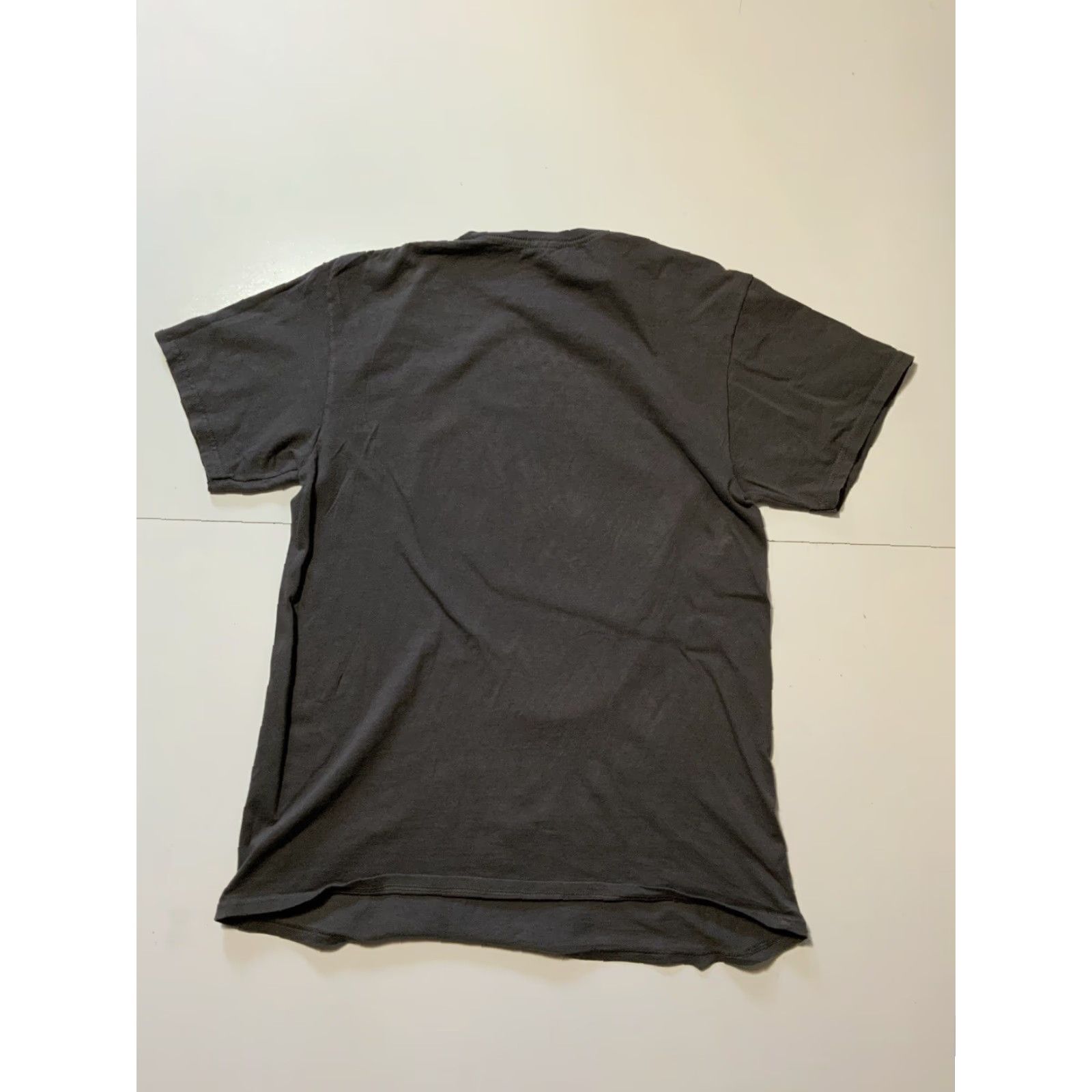Vintage VINTAGE Cowboy Bebop Ein Corgi Dog Sunrise Neo Noir Anime Manga Graphic S/S T-Shirt Sz.M Medium Gray Mens Size US M / EU 48-50 / 2 - 3 Thumbnail