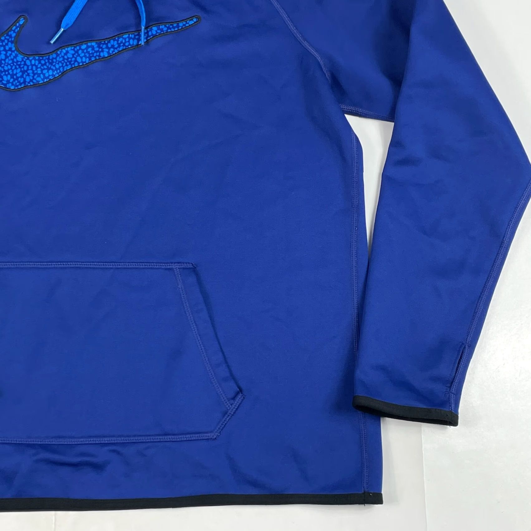 Nike VINTAGE Nike Therma Swoosh Hoodie Womens Large Purple Long Sleeve Pullover Gym Workout Size L / US 10 / IT 46 - 5 Thumbnail