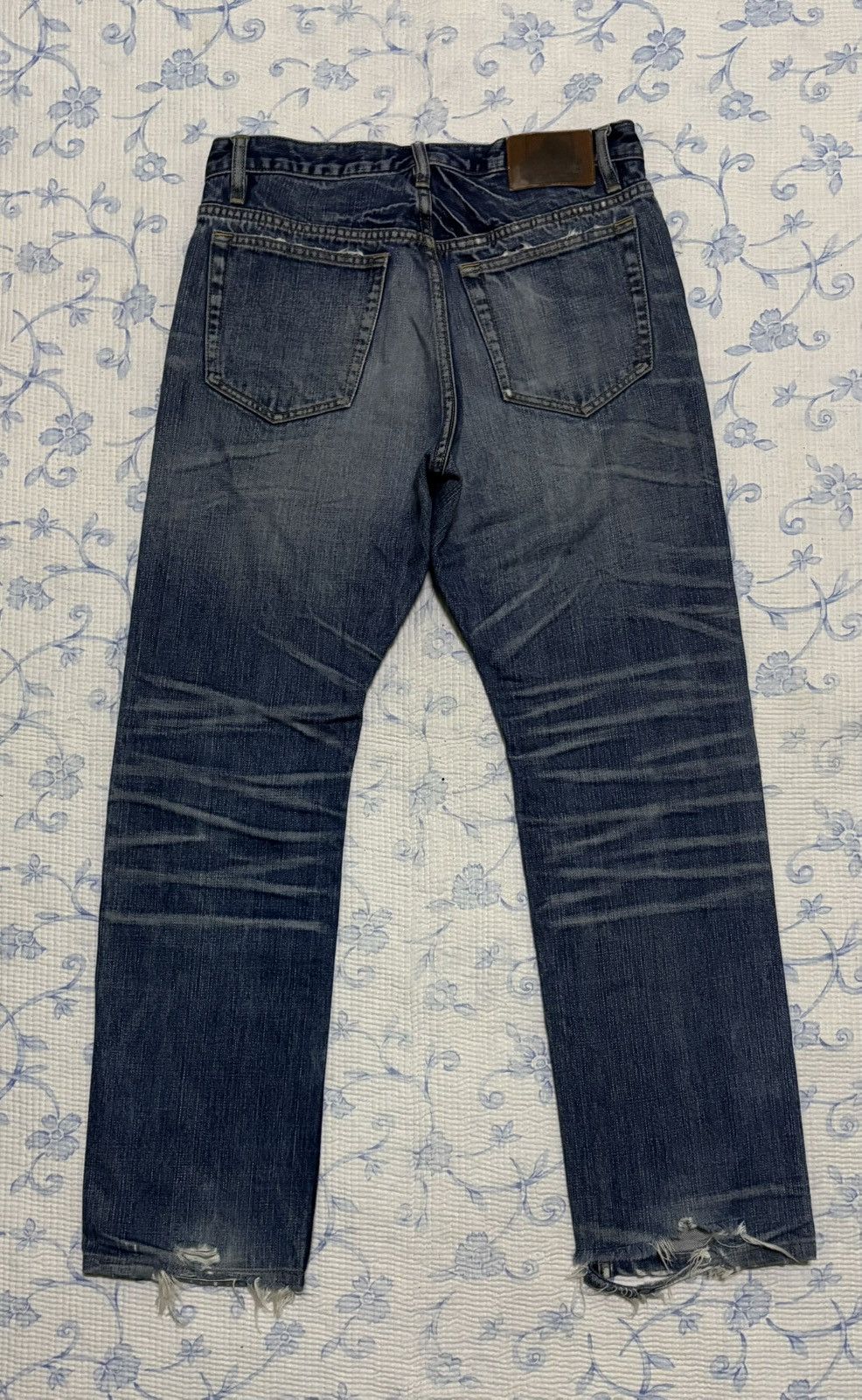 X-LARGE XLarge Streetwear Selvedge Distressed Denim Size US 32 / EU 48 - 8 Thumbnail