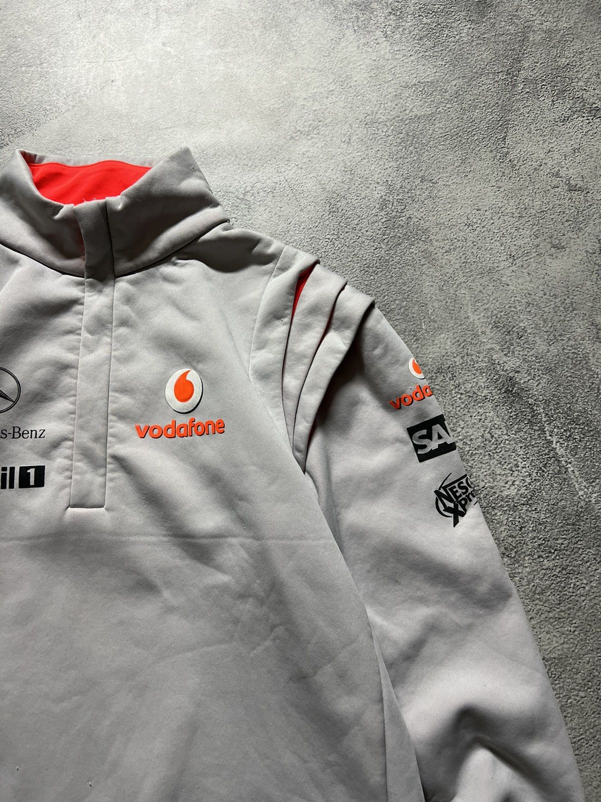 Vintage Y2k McLaren Mersedes Racing Soft Shell Jacket🤍 00’s