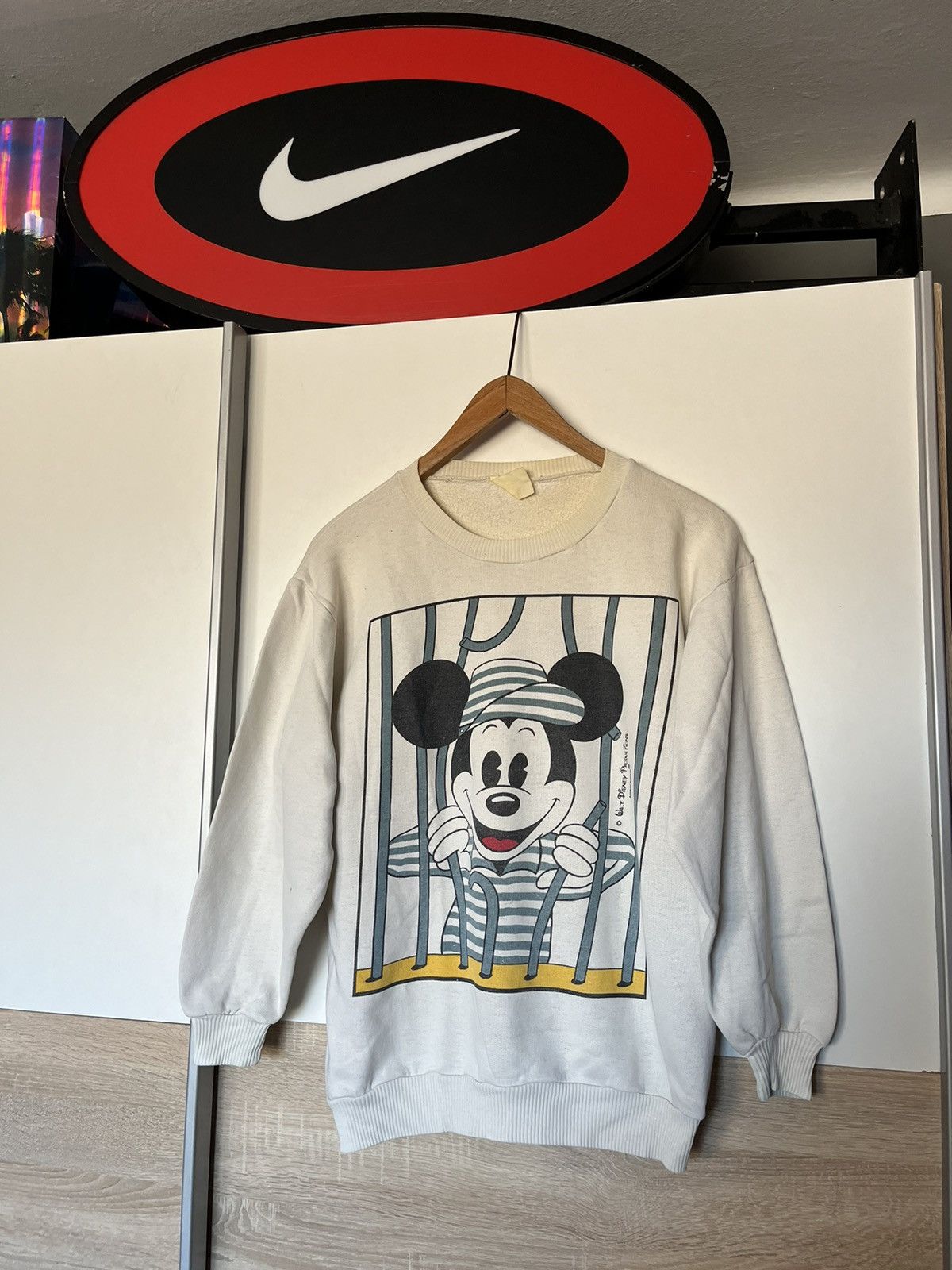 Disney × Vintage Vintage 70’s Walt Disney Mickey Mouse Prisoner Front / Back Size US M / EU 48-50 / 2 - 1 Thumbnail