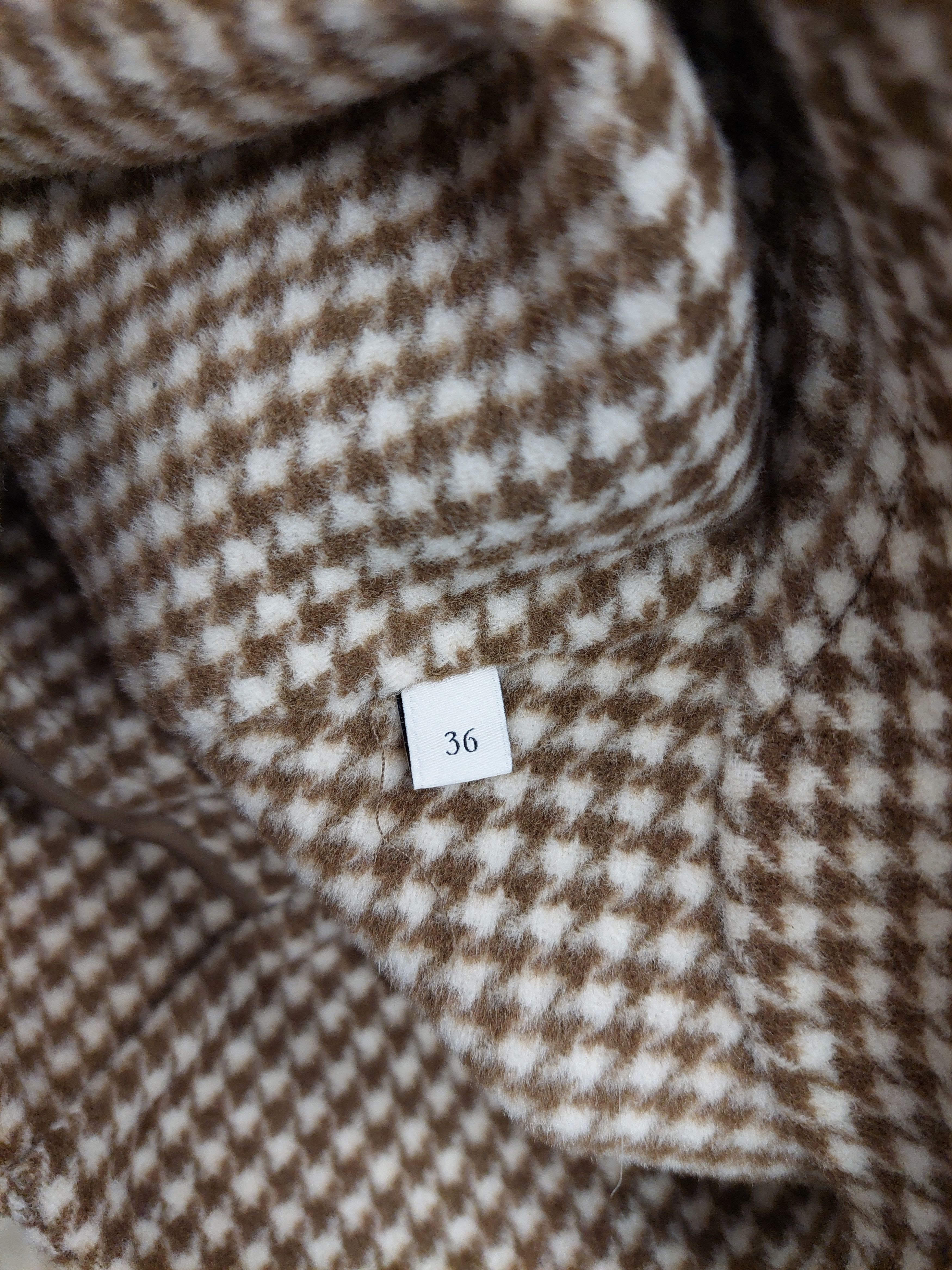 Sandro SANDRO Coat Womens (EU) 36 Wool Blend Oversize Shirt Type Size S / US 4 / IT 40 - 7 Thumbnail
