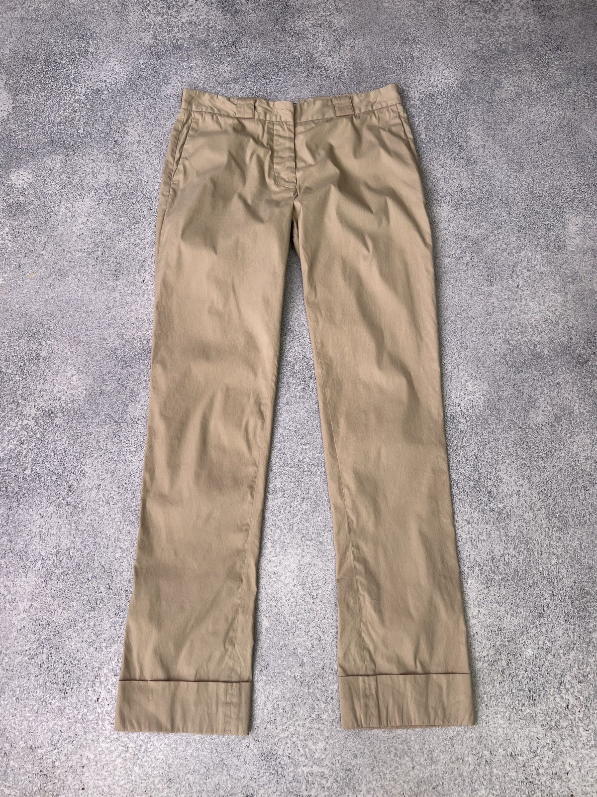 Prada × Vintage Vintage Prada Milano Beige women’s Chino Pants Size 27" / US 4 / IT 40 - 4 Thumbnail