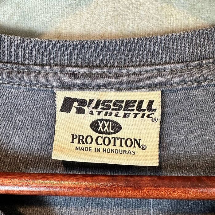 Vintage Vintage 90s Russell Athletic Pro Cotton T Shirt Sz XXL