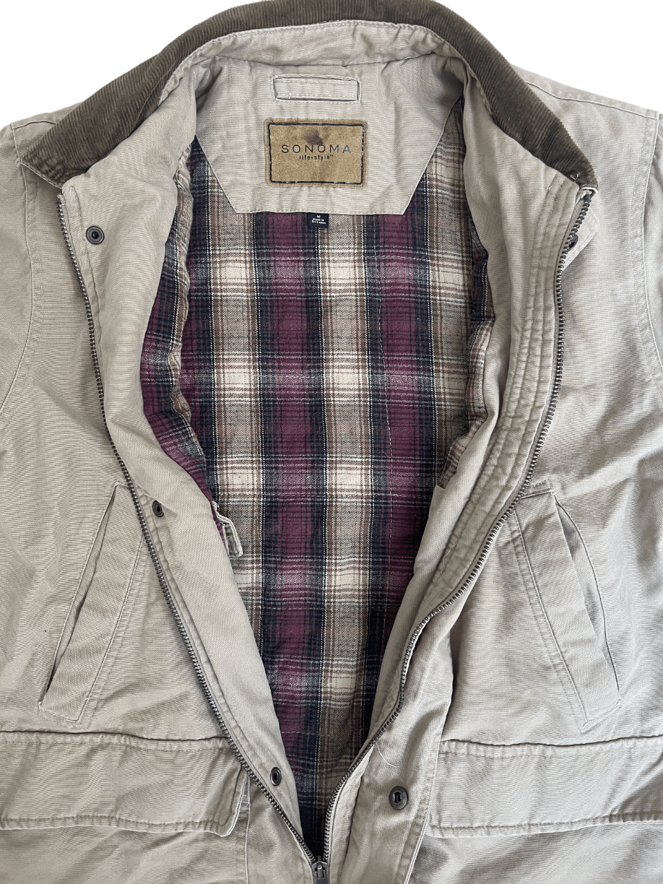 Sonoma × Vintage Vintage Sonoma Canvas Chore carhartt like Work Jacket Size US M / EU 48-50 / 2 - 3 Thumbnail