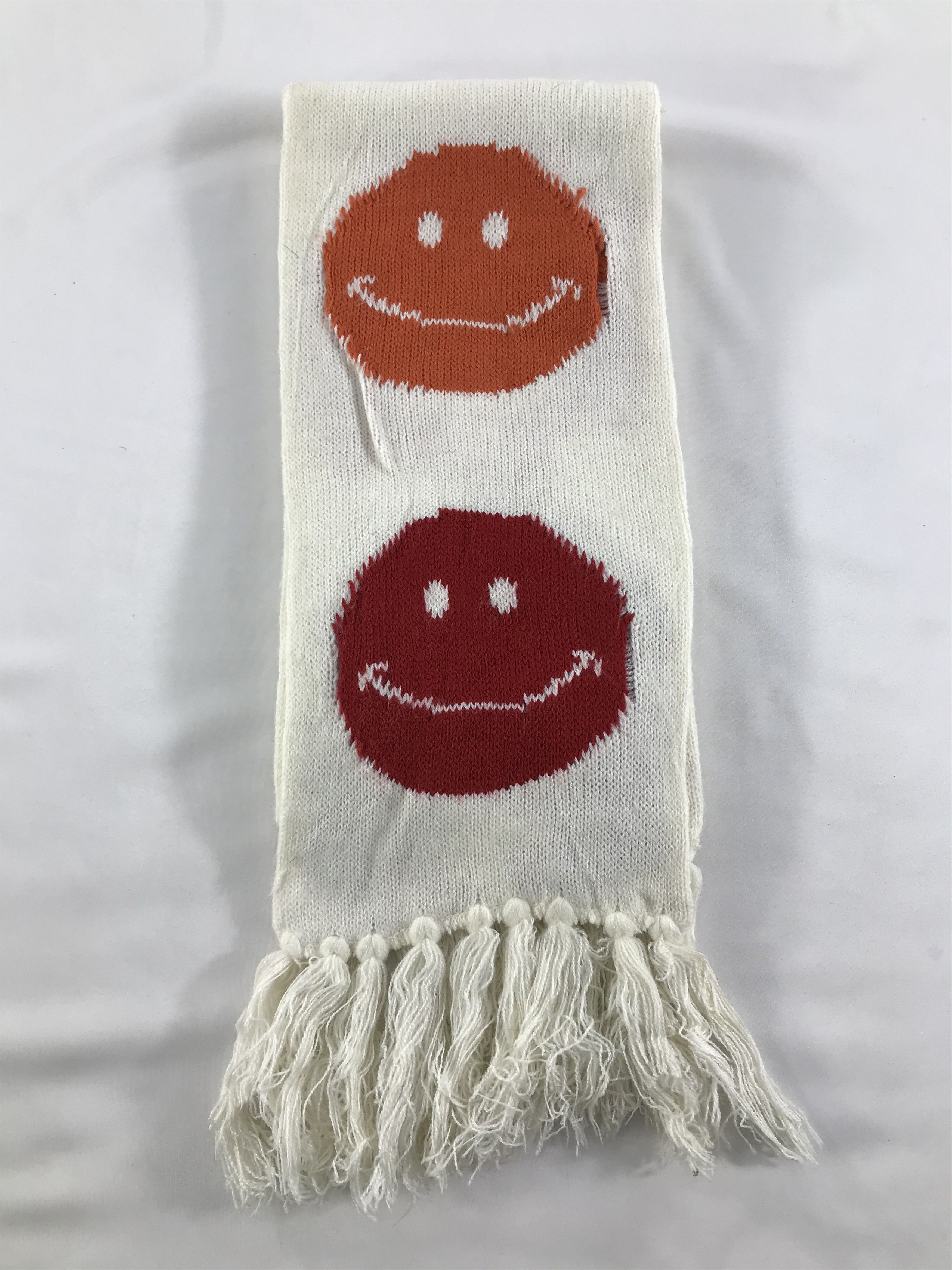 Vintage Vintage Smile Scarf / Muffler / Neckwear - WW2718 Size ONE SIZE - 2 Thumbnail