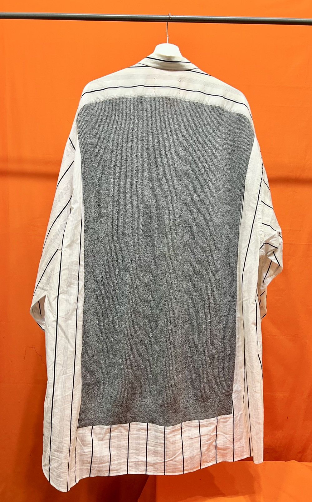 Maison Margiela JOHN GALLIANO super oversized trompr l’oeil shirt, s/s 2020 Size US XXL / EU 58 / 5 - 4 Thumbnail
