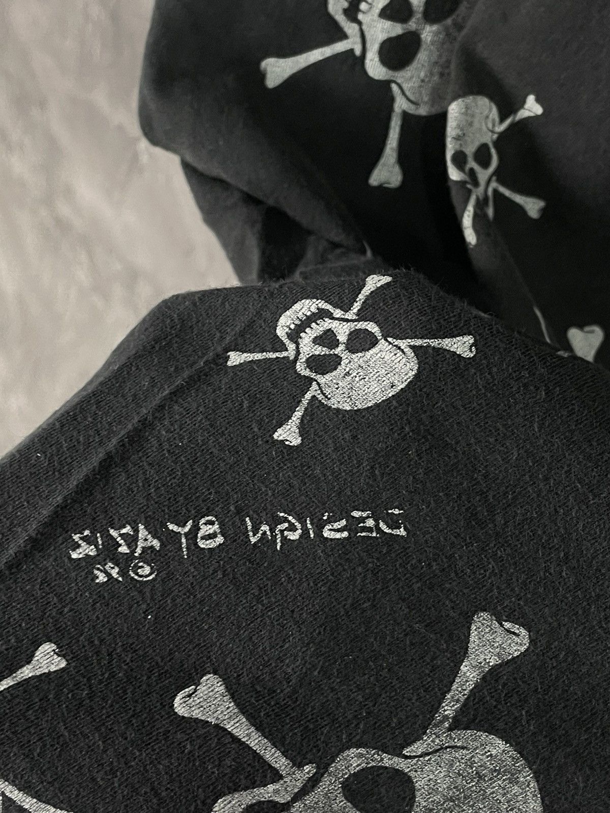 Hysteric Glamour × If Six Was Nine × Japanese Brand 2000's Skull Multilogo Y2K Distressed Archival Tanktop Size US XL / EU 56 / 4 - 9 Thumbnail