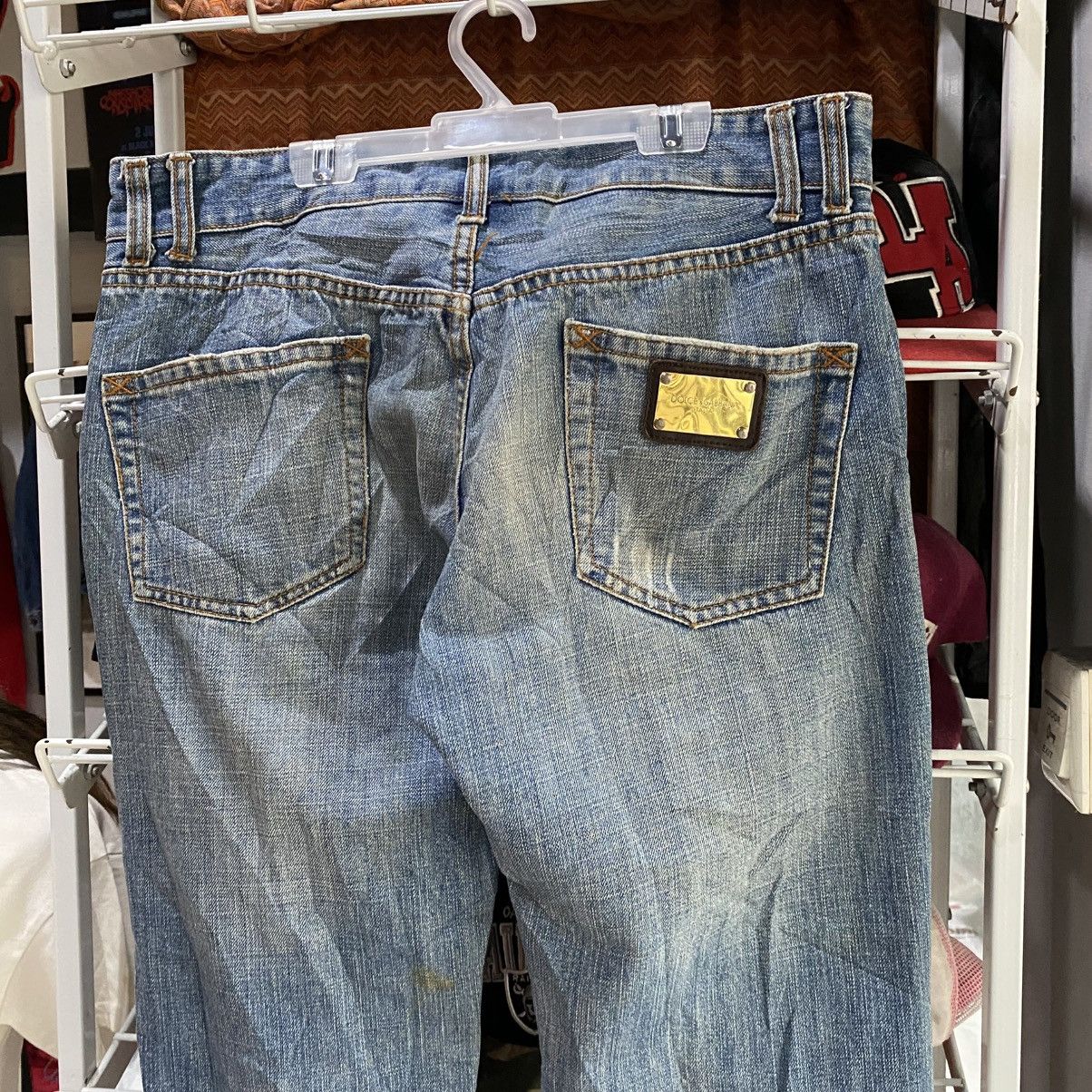 Dolce & Gabbana Vintage Y2K Dolce & Gabbana Straight Cut Denim Jeans Size US 36 / EU 52 - 3 Thumbnail