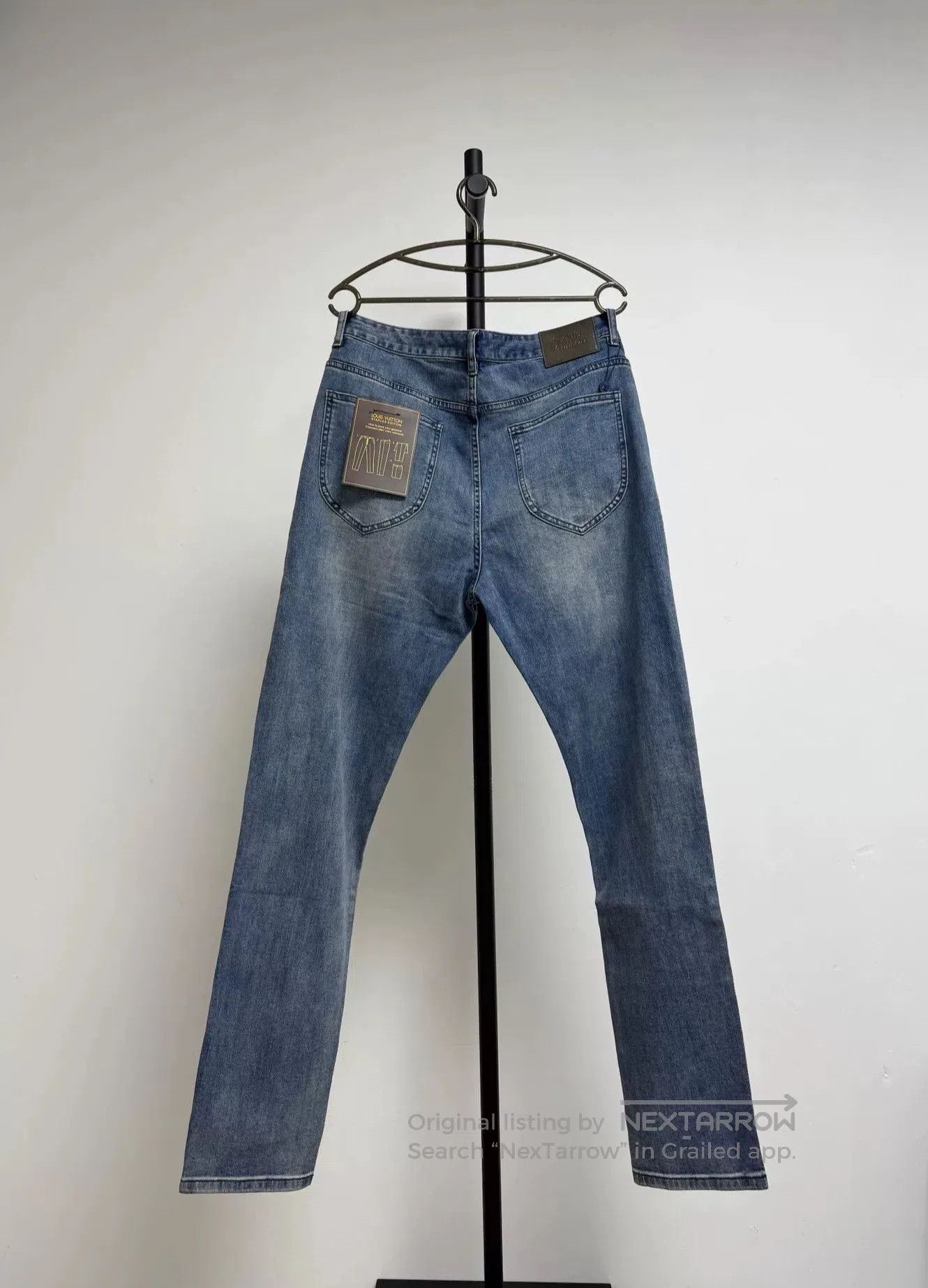 Louis Vuitton Louis Vuitton Blue Jeans. Size 35" - 9 Thumbnail