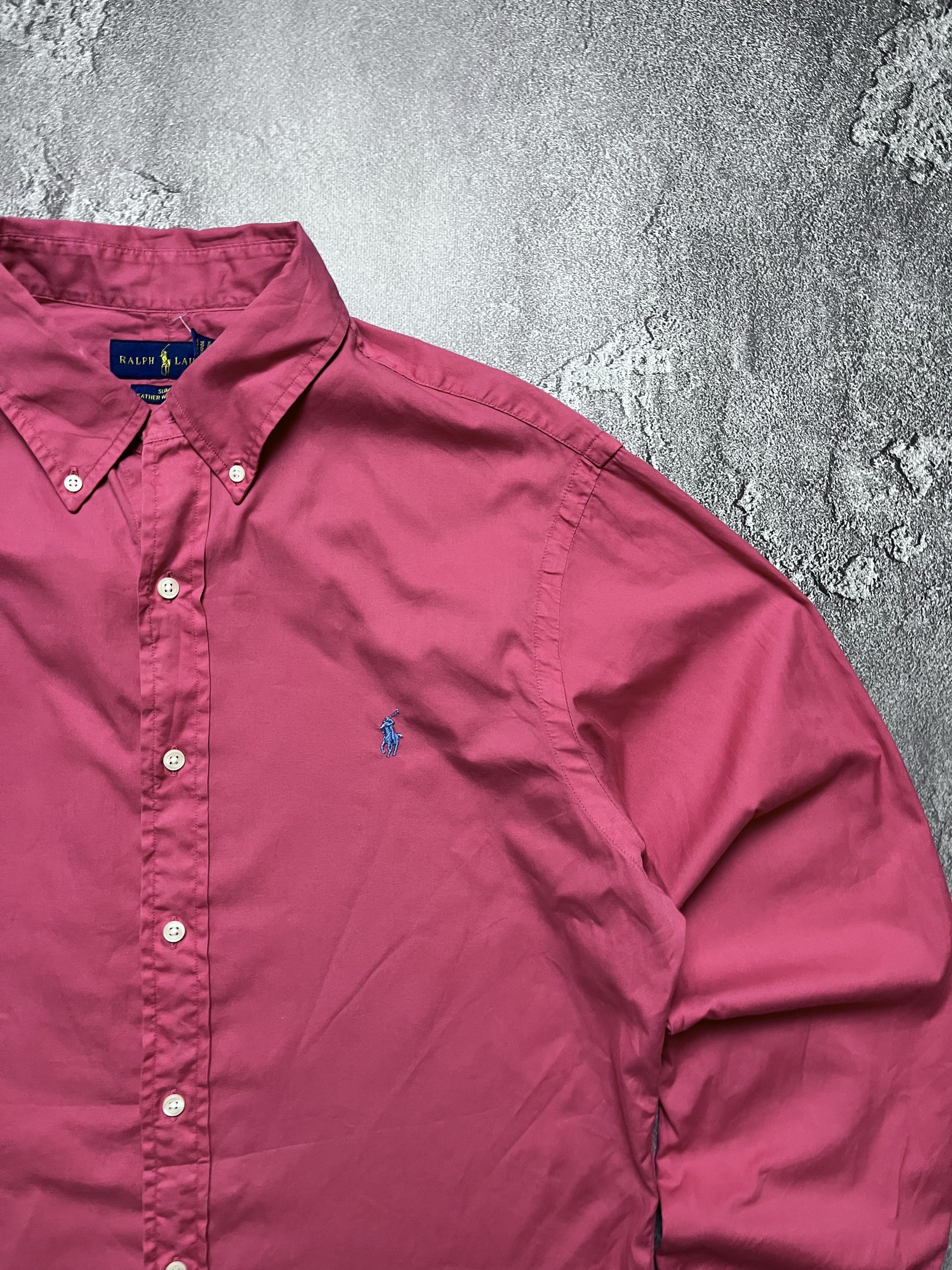 Polo Ralph Lauren Vintage Button Up Polo Ralph Lauren Big Pony Mens L Size US L / EU 52-54 / 3 - 2 Thumbnail