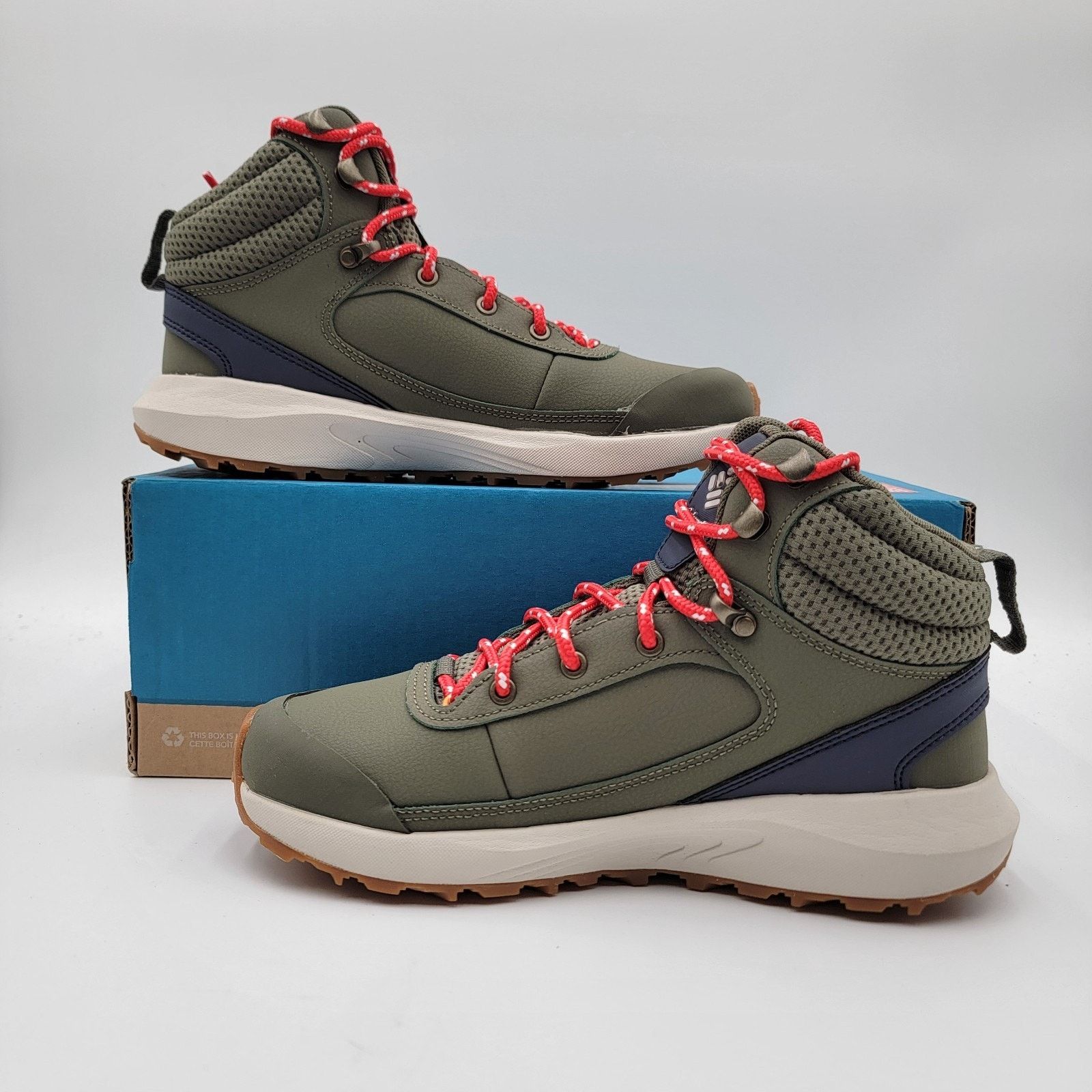 Columbia Columbia Trailstorm Peak Mid Hiking Boots Women’s Sz 7 Green Size US 7 / IT 37 - 2 Thumbnail