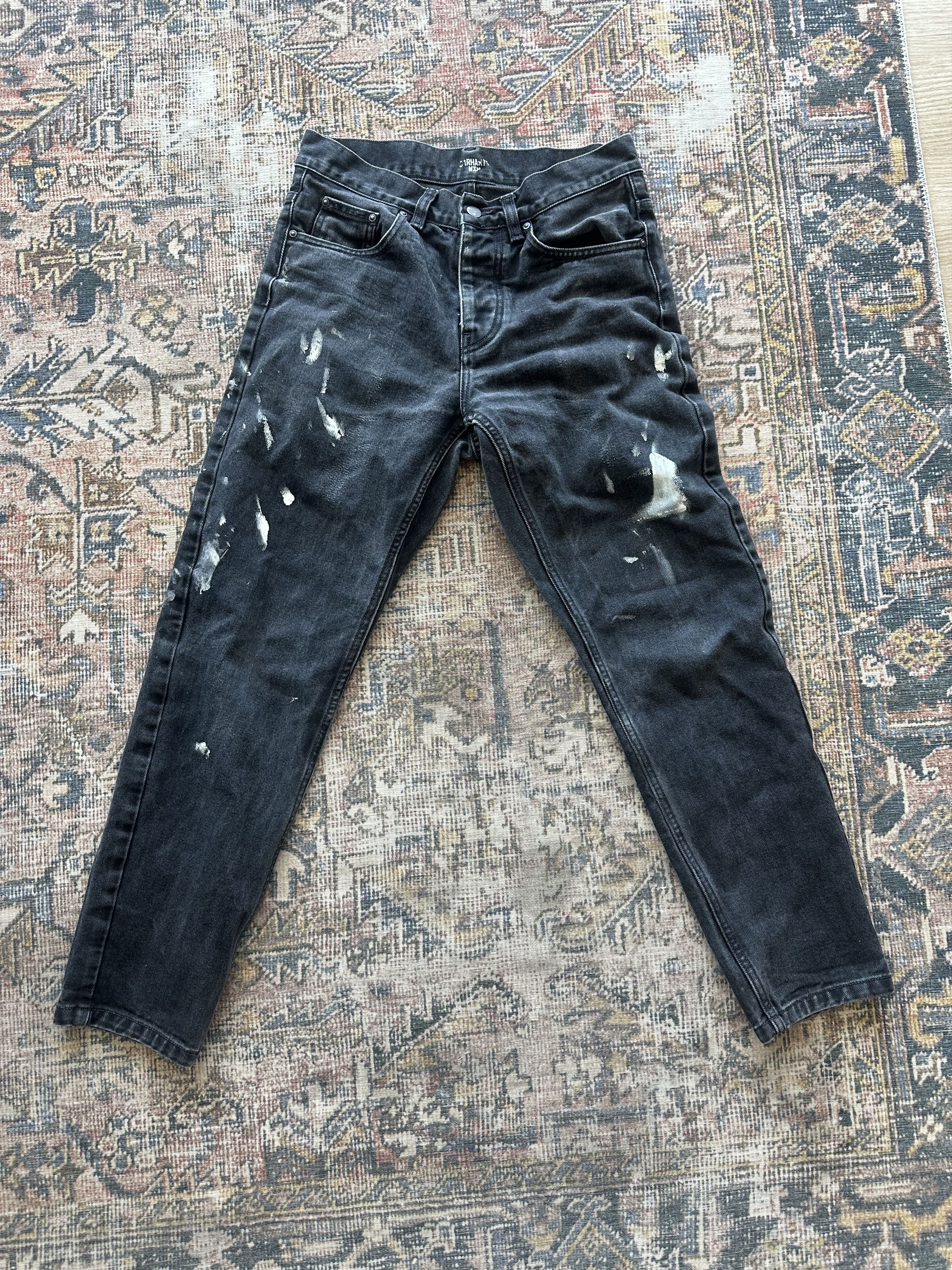 Carhartt Wip Carhartt Paint Splatter Denim Size US 28 / EU 44 - 1 Thumbnail