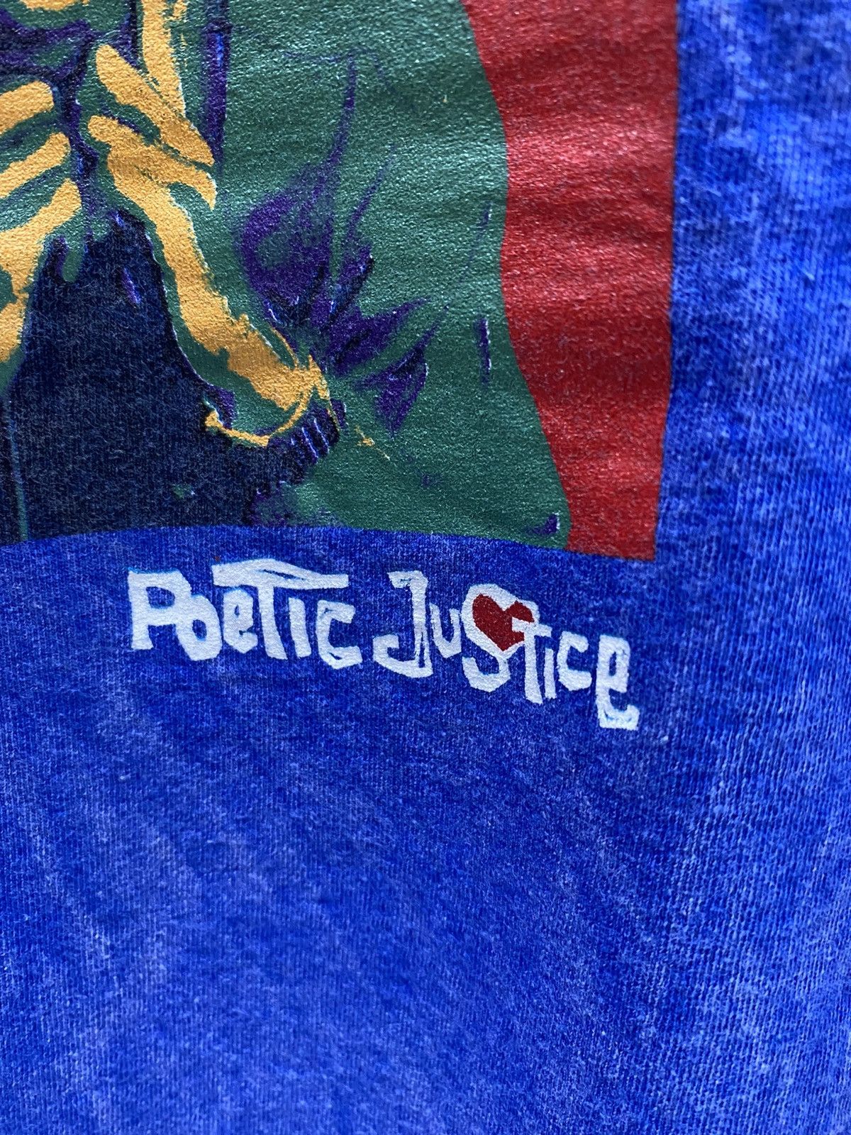 Band Tees 2 PAC POETIC JUSTICE TSHIRT Size US XL / EU 56 / 4 - 3 Thumbnail