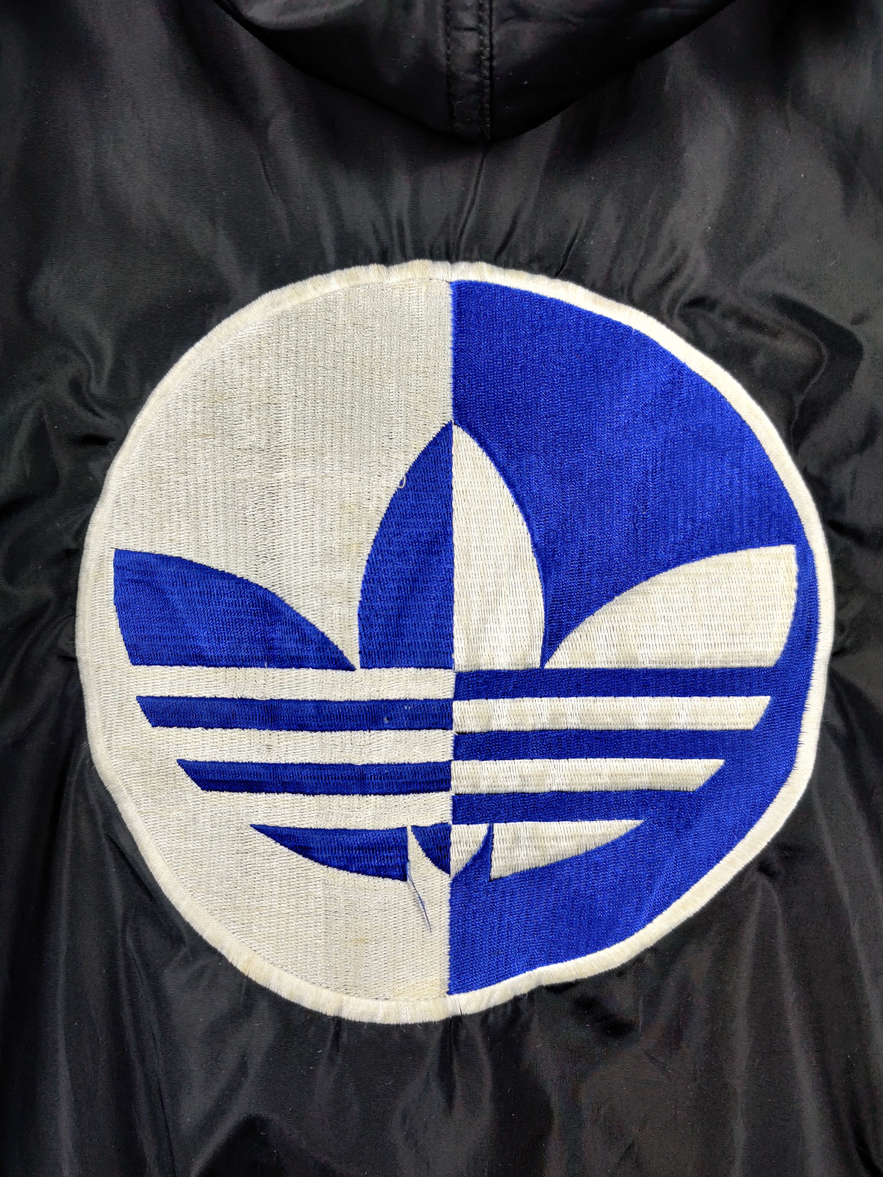 Adidas Vintage Adidas Trefoil Reversible Embroidery Jacket Size US XL / EU 56 / 4 - 3 Thumbnail