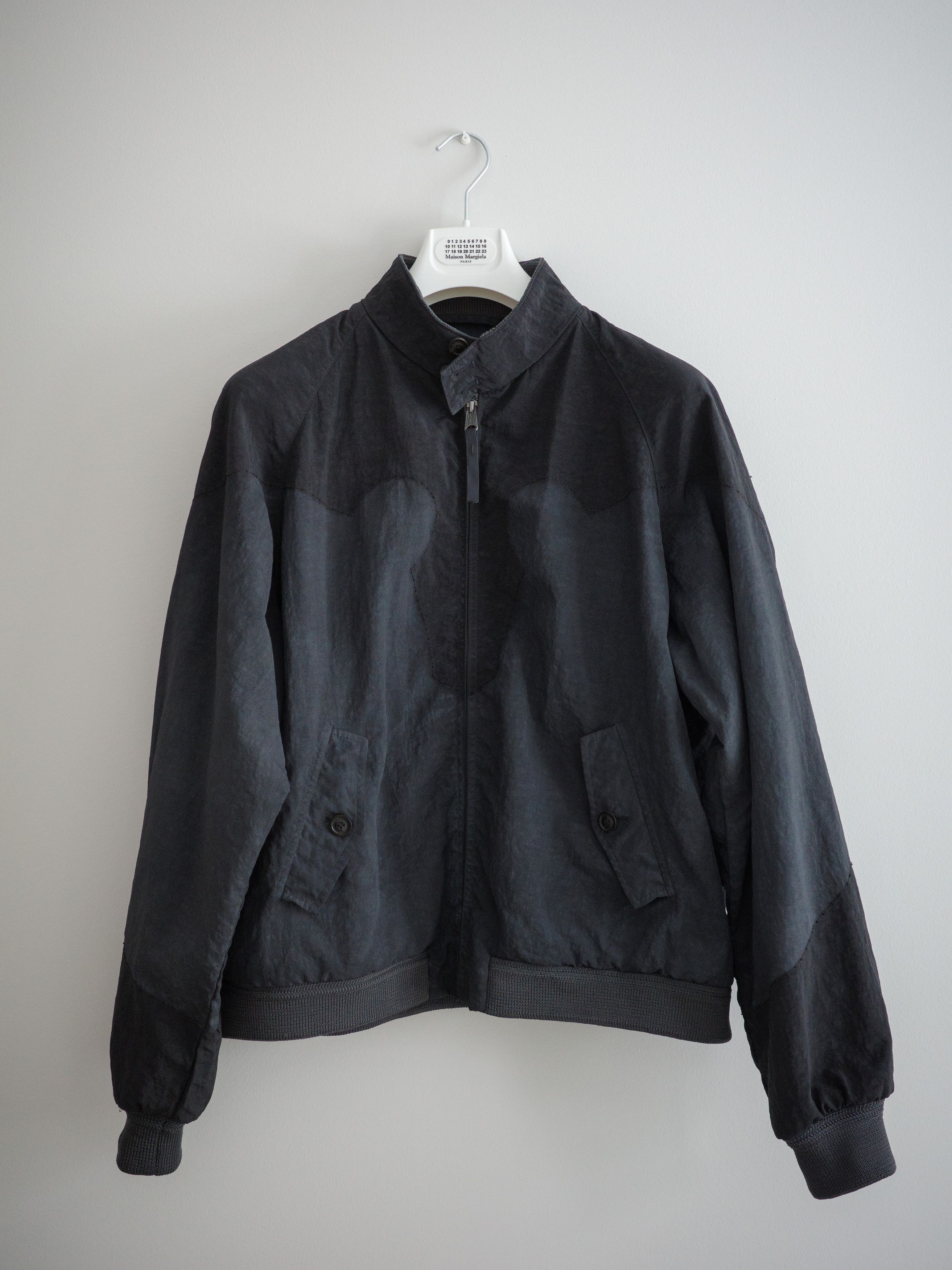 Maison Margiela MAISON MARGIELA Navy Stand Collar Bomber Jacket Size US L / EU 52-54 / 3 - 1 Thumbnail