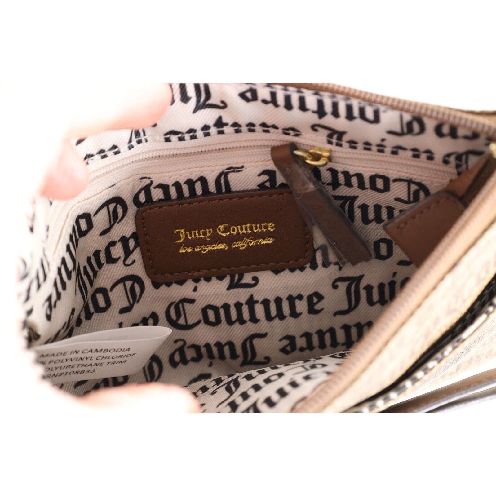 Juicy Couture × Vintage Deadstock Vintage Y2K Juicy Couture Baby Doll Heart Bag Size ONE SIZE - 3 Thumbnail