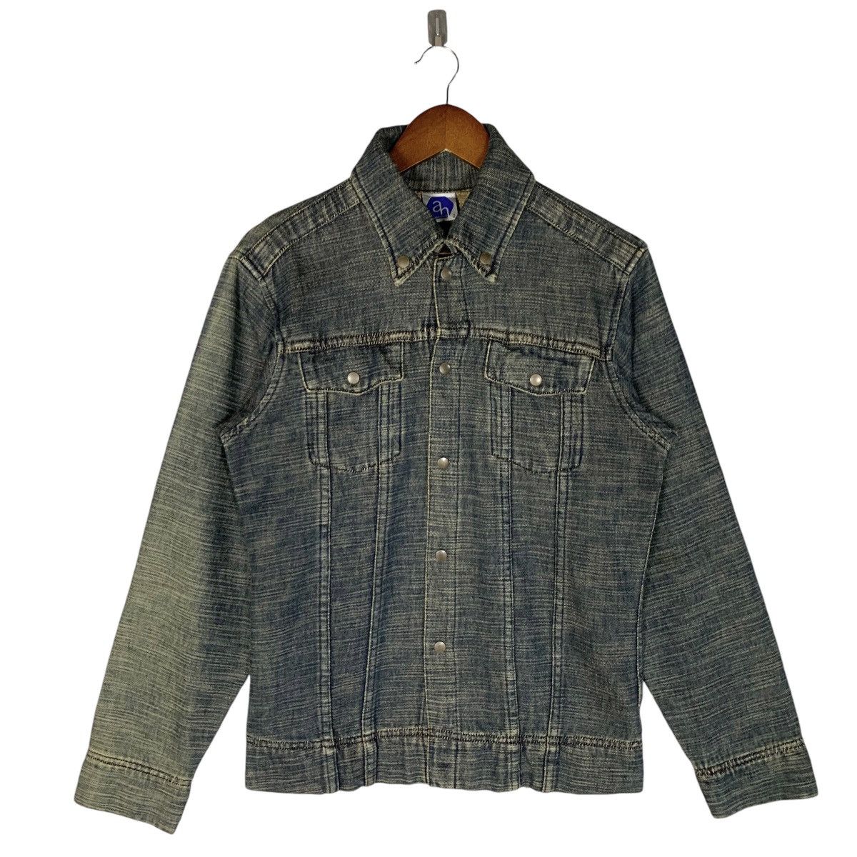 ABAHOUSE × Japanese Brand × Vintage Vintage 90s Abahouse Denim Jacket Size S Size US S / EU 44-46 / 1 - 1 Thumbnail