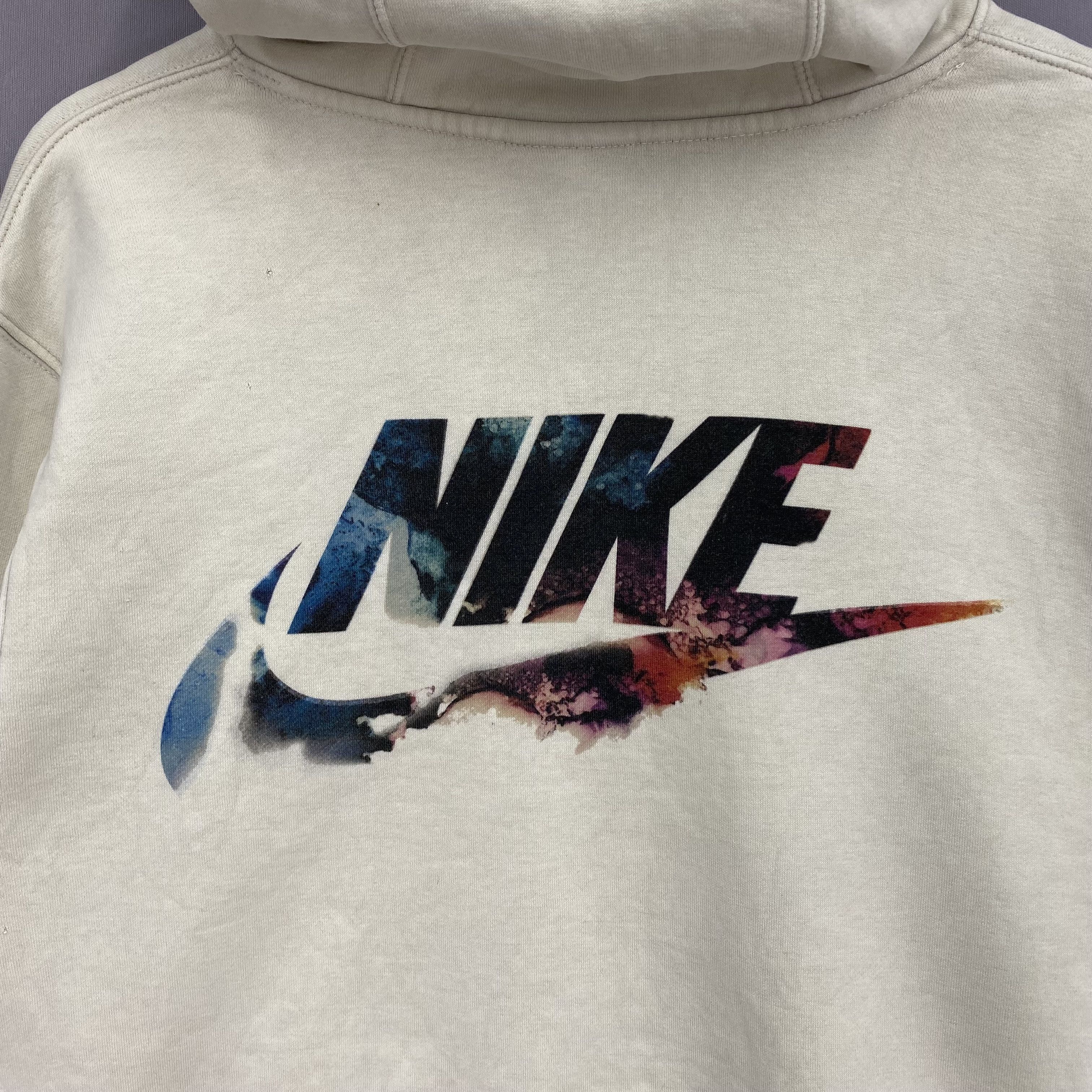 Nike Vintage Nike Sweater Y2K Big Swoosh Hoodie Sweatshirt Size US XL / EU 56 / 4 - 7 Thumbnail