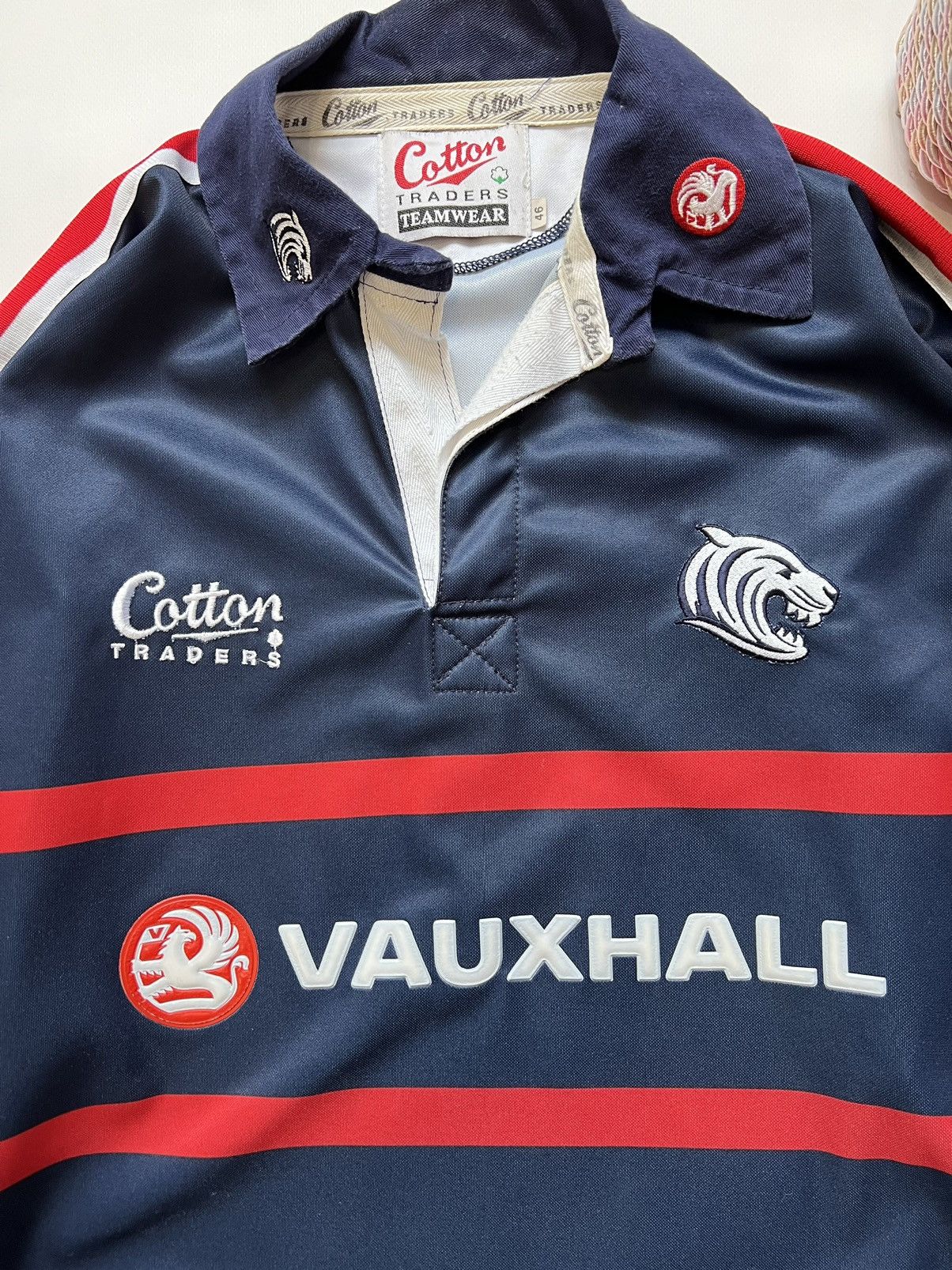 Cotton Traders Vintage Cotton Traders Leicester Tigers 2001 Rugby Shirt Size US XL / EU 56 / 4 - 2 Thumbnail