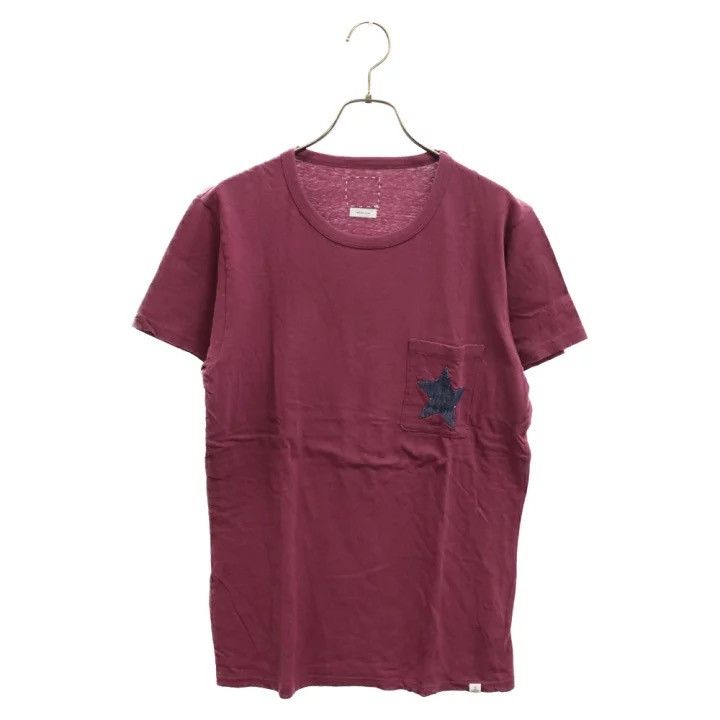 Visvim VISVIM 14SS POCKET TEE S/S DENIM STAR VINTAGE SLUB T SHIRT Size US L / EU 52-54 / 3 - 1 Thumbnail