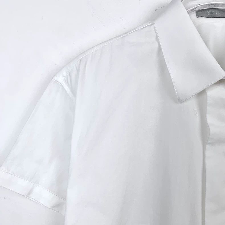 Dior Dior Size 39 Cotton short-sleeved shirt 2501-Nextarrow Size US XXS / EU 40 - 3 Thumbnail