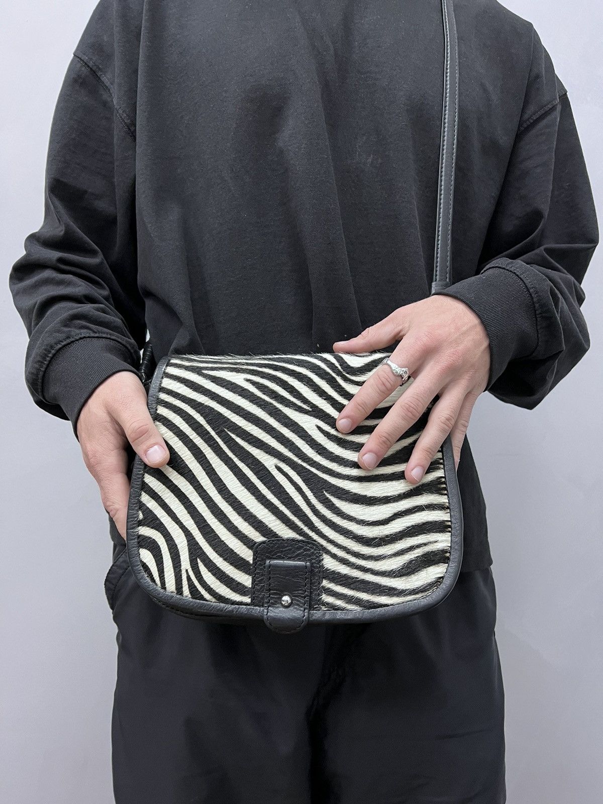 14th Addiction × Yasuyuki Ishii LEATHER AVANTGARDE LGB STYLE kmrii style belt bag Size ONE SIZE - 6 Thumbnail
