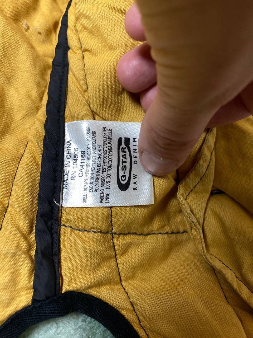G-Star GSTAR RAW STRECH LIGHT JACKET Size US L / EU 52-54 / 3 - 3 Thumbnail