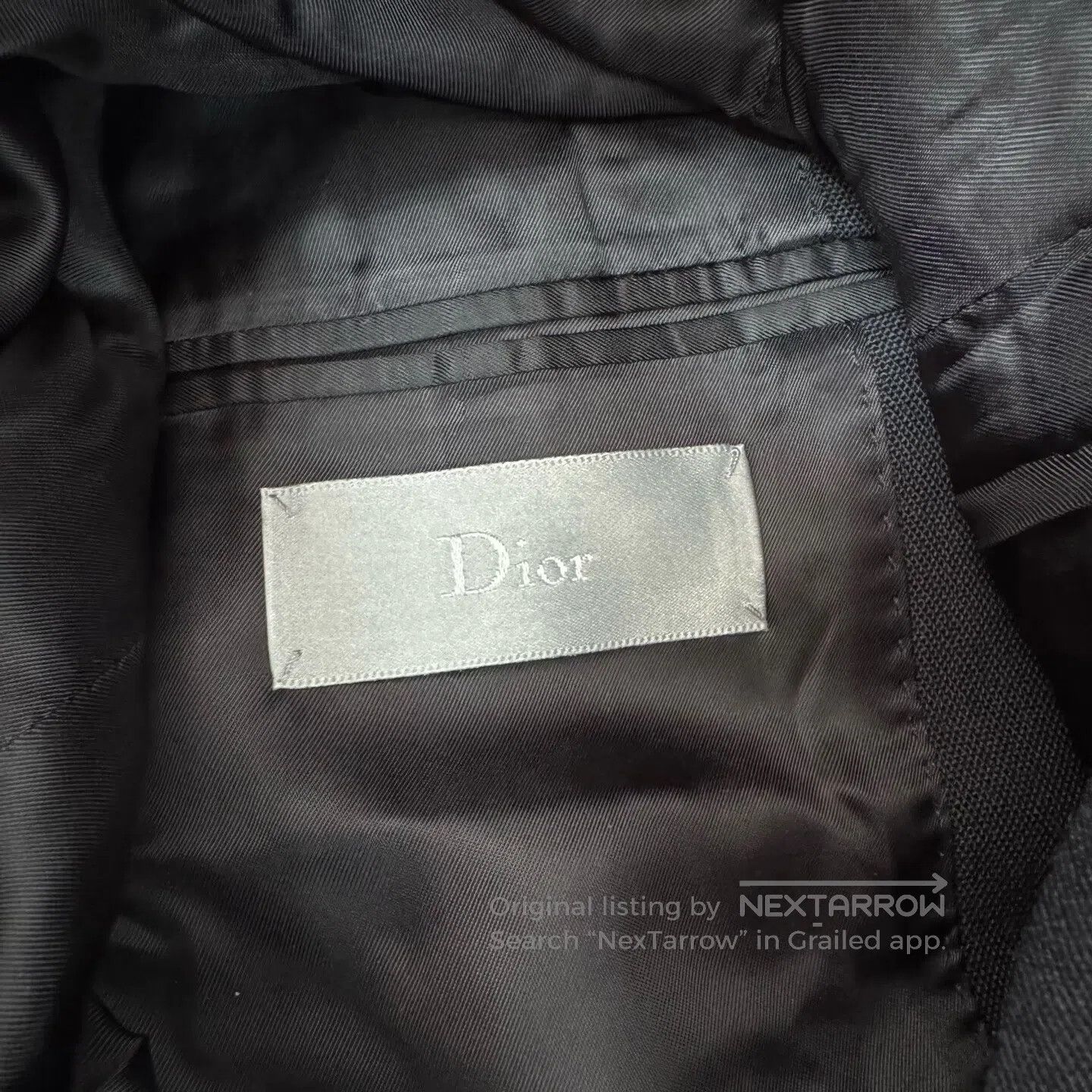 Dior Dior Elegant waist belt and zipper suit jacket| Size 46R - 6 Thumbnail