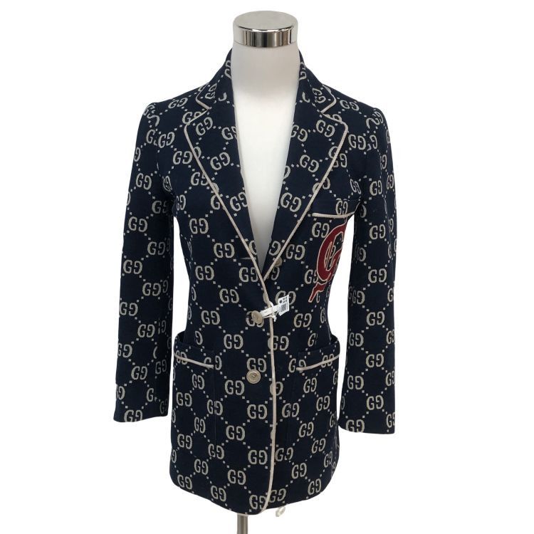 Gucci Gucci Monogram Blazer Size 36 Size XS / US 0-2 / IT 36-38 - 1 Thumbnail