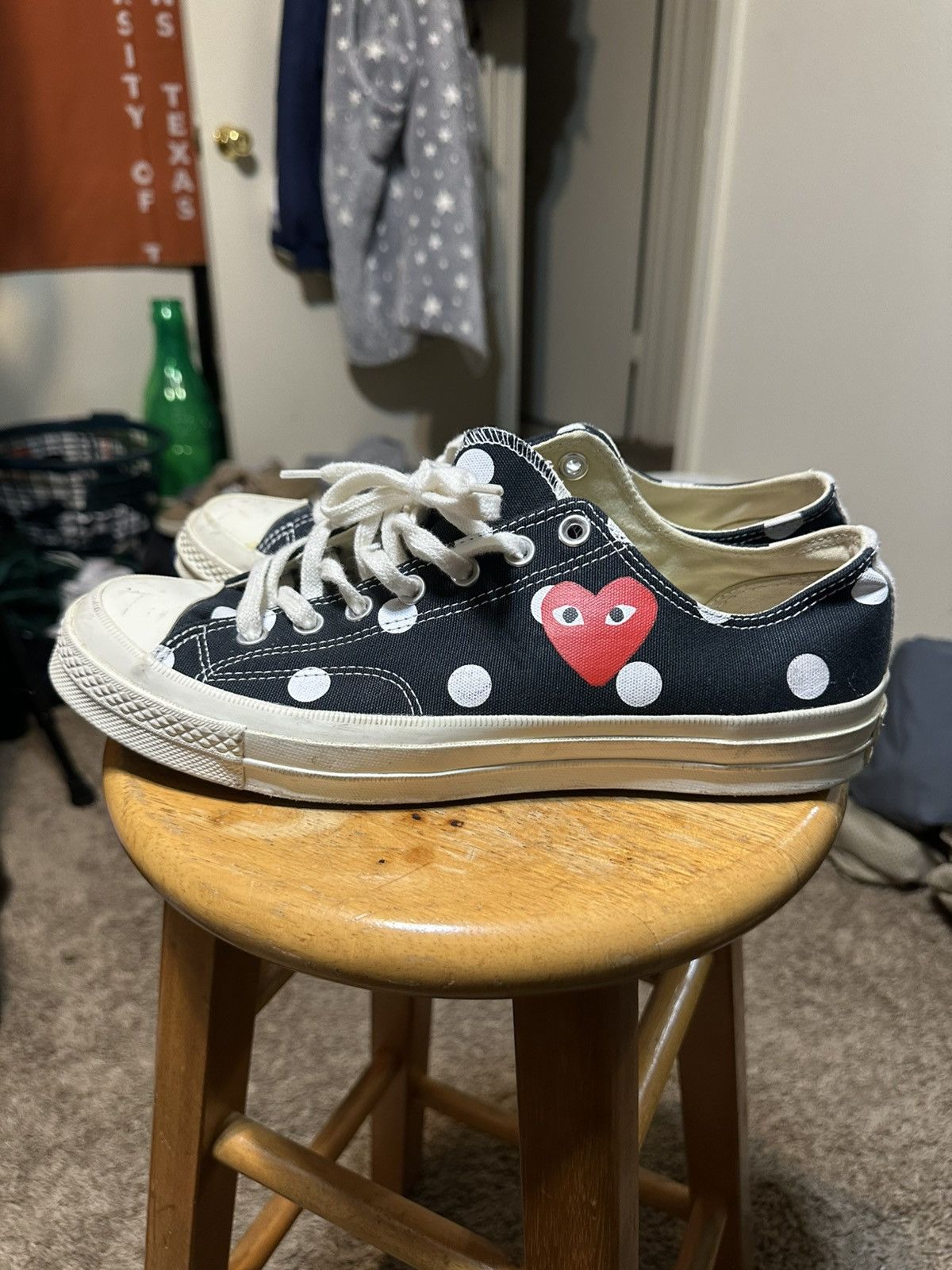 Converse Vintage Converse chuck “comme des garcons” 2017 size 10 Size US 10 / EU 43 - 4 Thumbnail