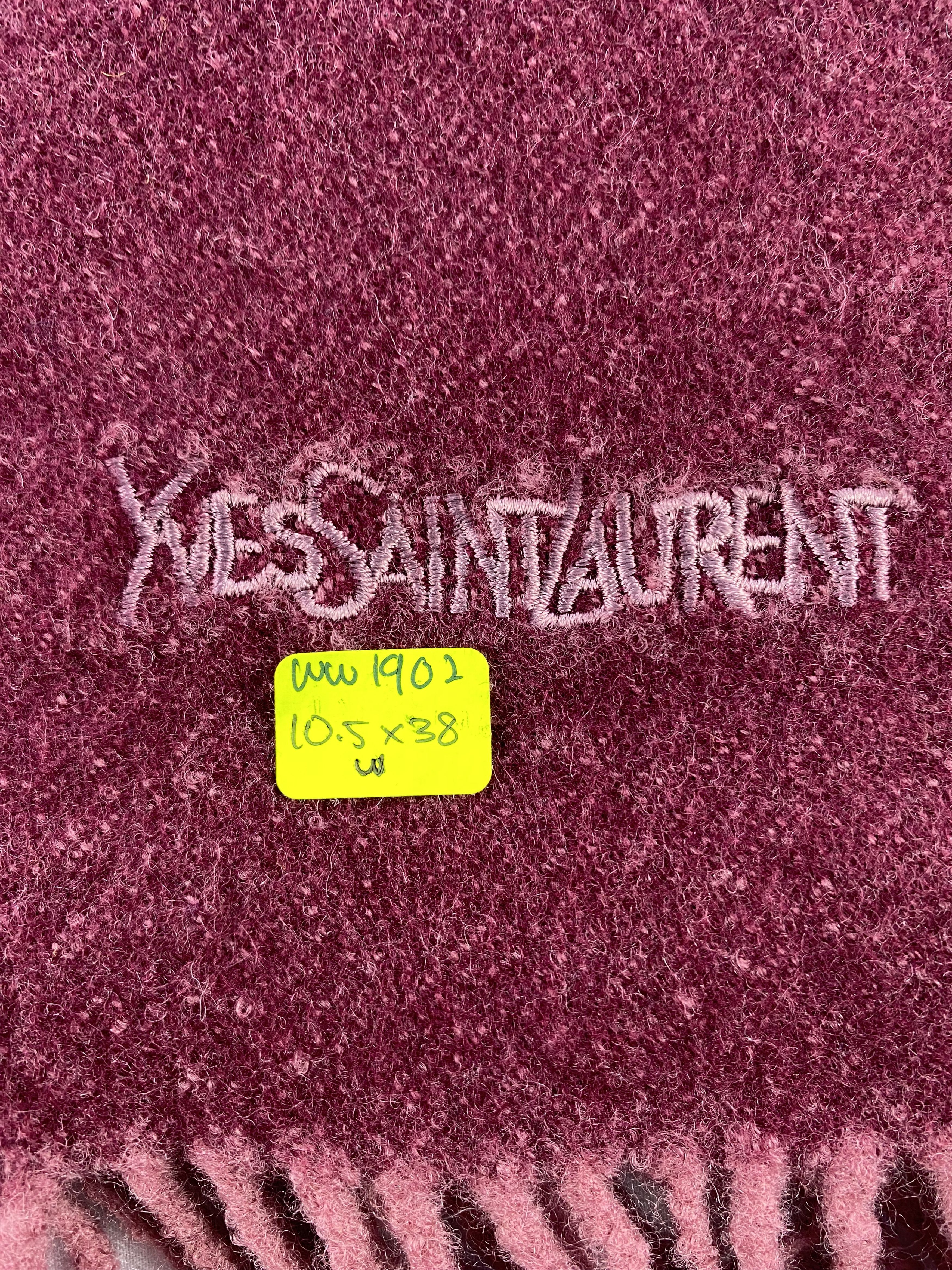 Vintage Yves Saint Laurent Scarf / Muffler / Neckwear - WW1902 Size ONE SIZE - 5 Thumbnail
