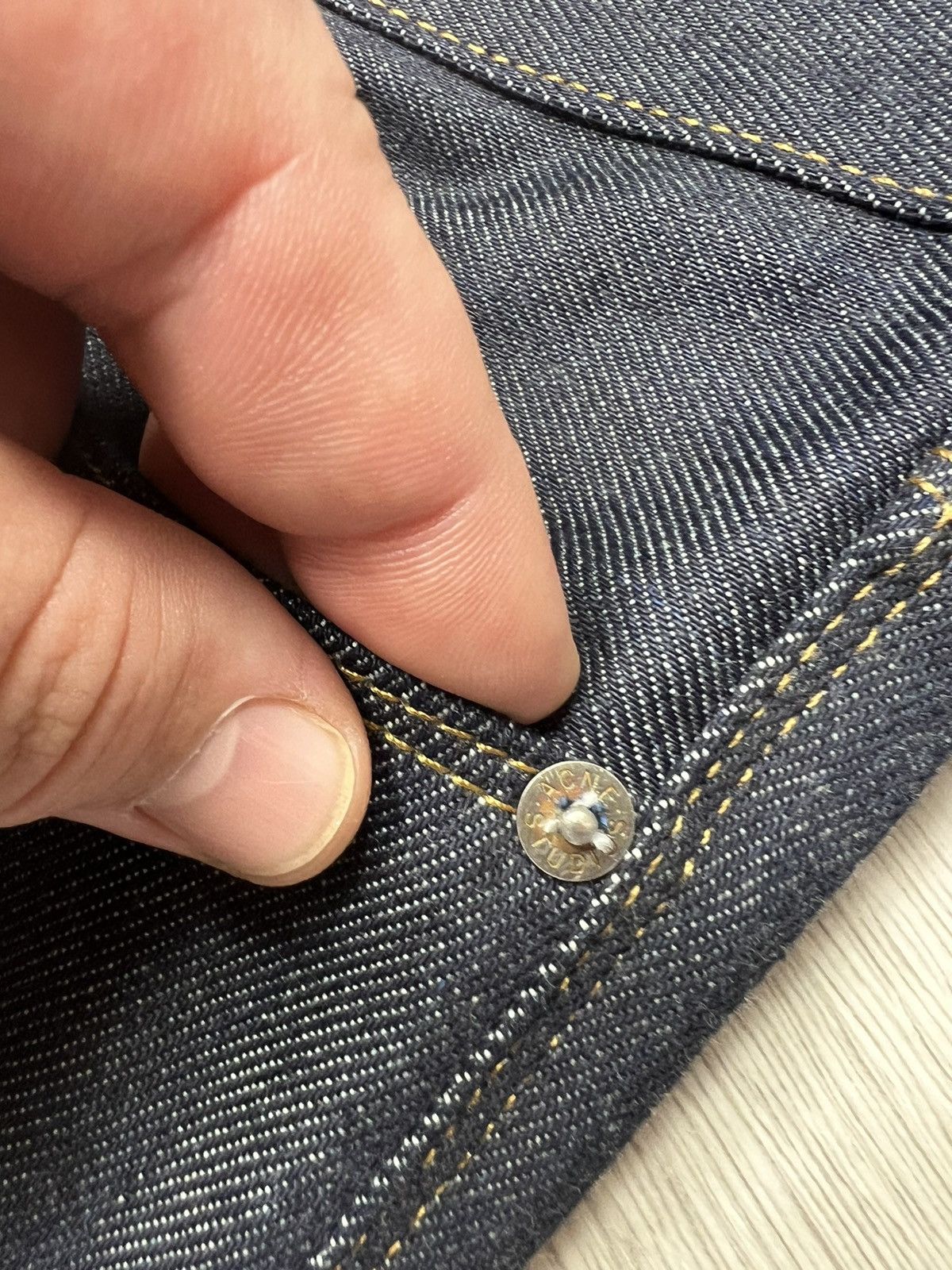 Acne Studios Acne Studios Max Raw Jeans Men’s Denim Pants Size US 28 / EU 44 - 10 Thumbnail