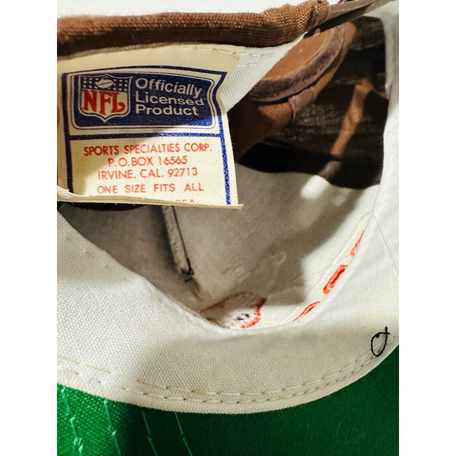 Starter Vintage Sports Specialties Script Cleveland Browns Hat Size ONE SIZE - 7 Thumbnail