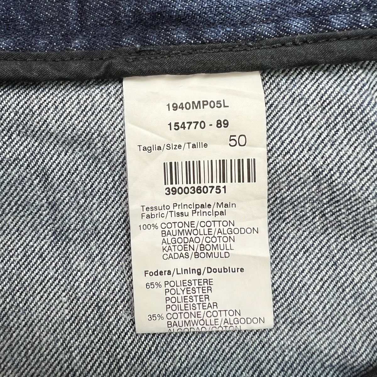 MSGM MSGM Color Block Jeans Made in Italy Size US 32 / EU 48 - 8 Thumbnail