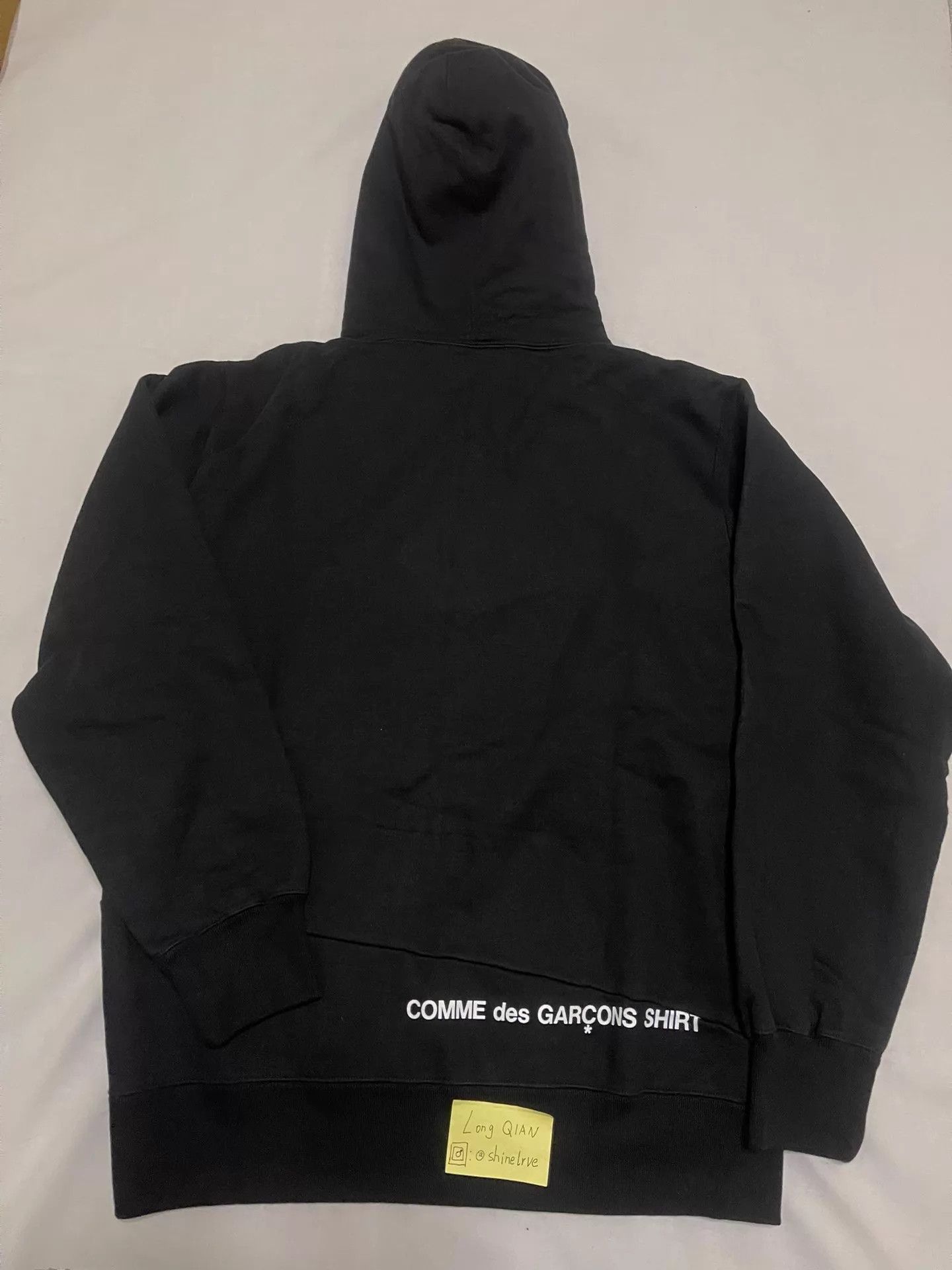 Supreme Supreme x CDG Split Box Logo Hoodie Black L New Size US L / EU 52-54 / 3 - 2 Thumbnail