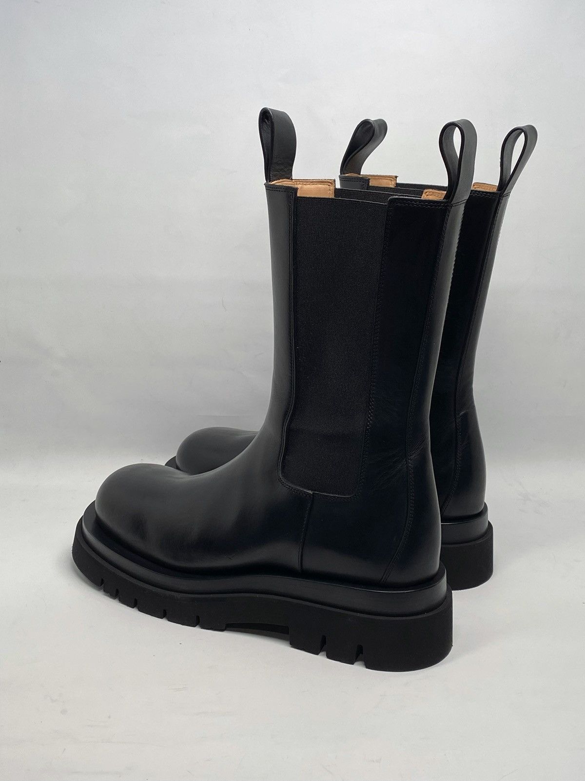 Bottega Veneta Bottega Veneta Lug Sole Leather Boots size 40 Size US 10 / IT 40 - 8 Thumbnail